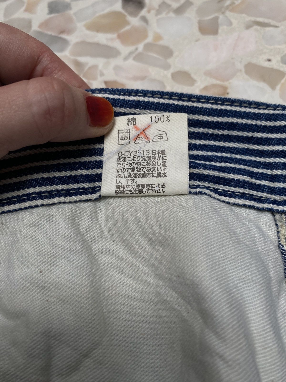 Japanese Brand × Vintage Vintage Japanese Brand World Wockers Hickory Pants 2000s Size US 32 / EU 48 - 7 Thumbnail