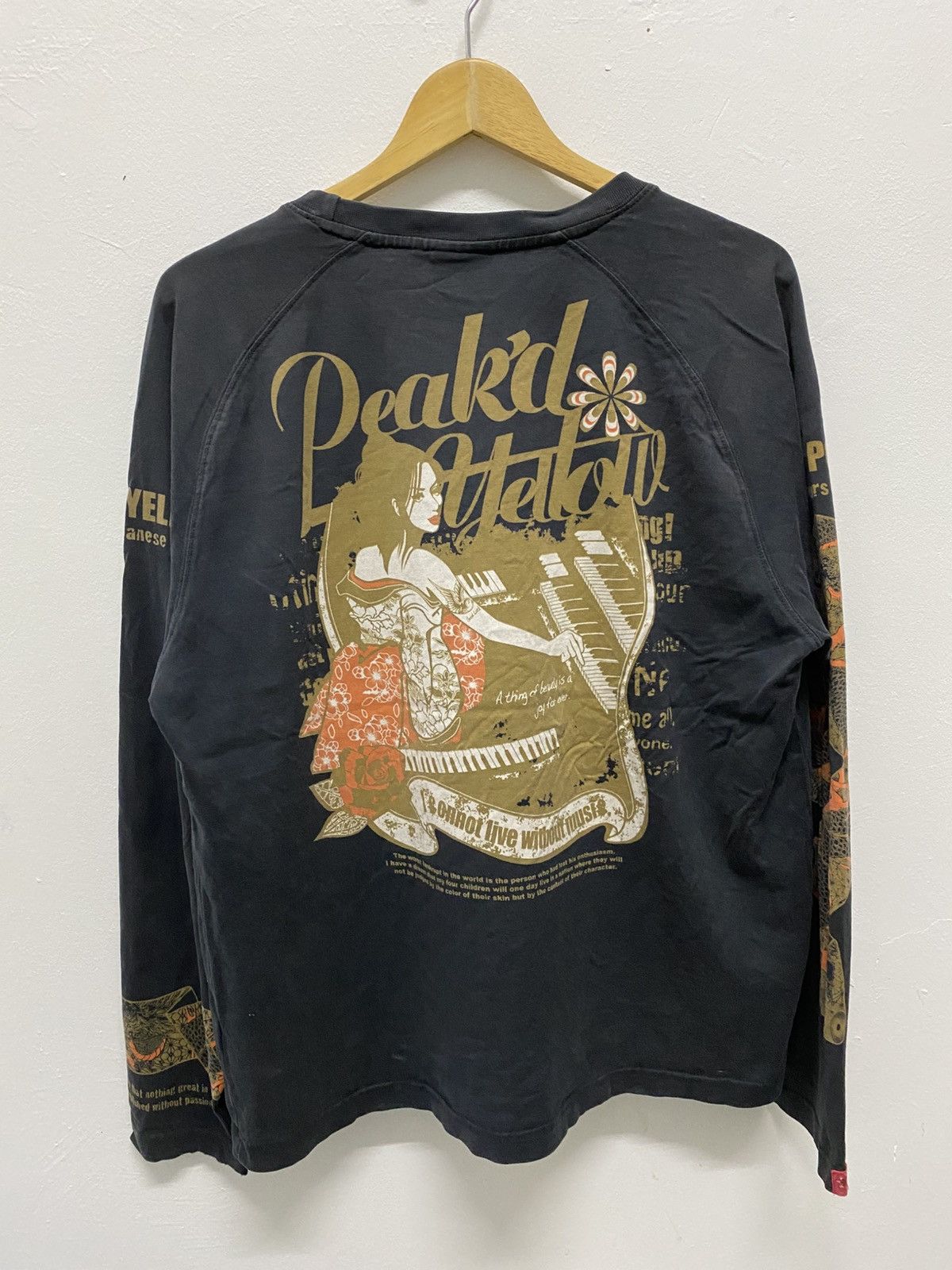 Tedman Rare Tedman Ted Company Peak D’yellow rat rod custom Size US XL / EU 56 / 4 - 2 Thumbnail