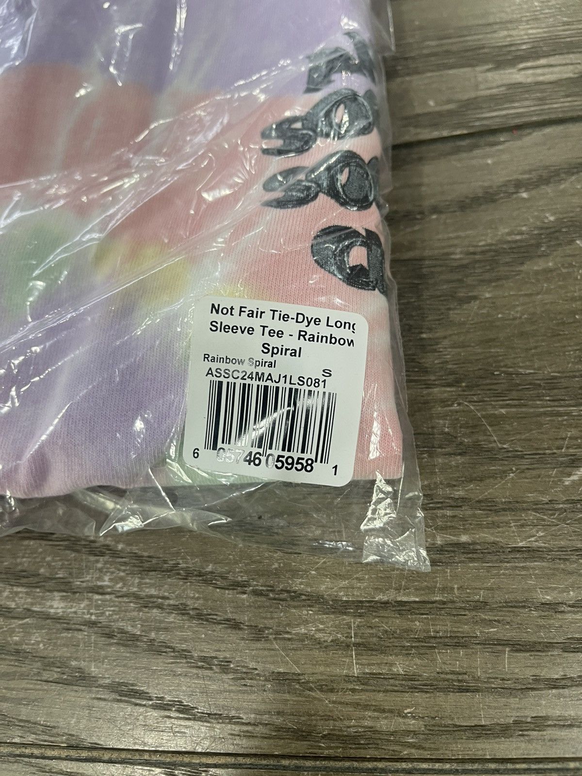 Anti Social Social Club × Designer ‼️ ASSC Anti Social Club Not Fair Tie Dye Long Sleeve Small ‼️ Size S / US 4 / IT 40 - 8 Thumbnail