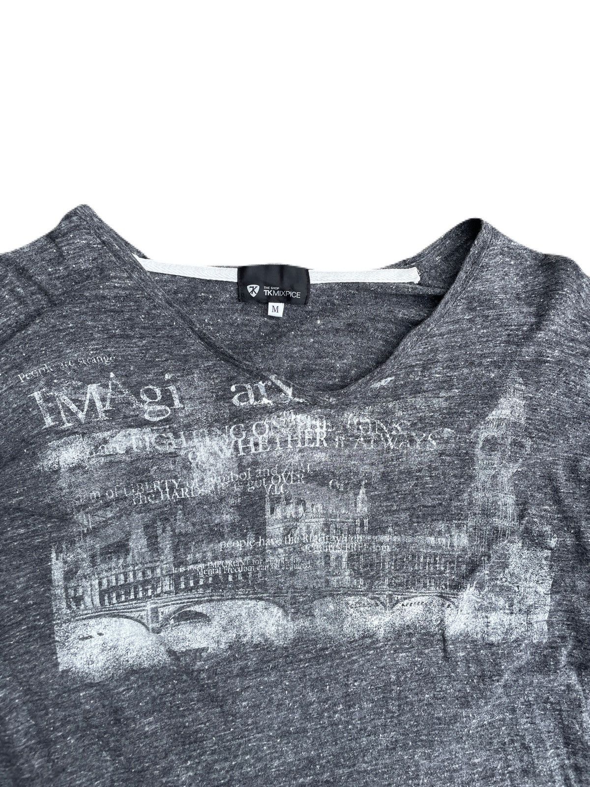 If Six Was Nine 2000s Japanese archive Vkei Castle Poem Long Sleeve Tee Size US S / EU 44-46 / 1 - 4 Thumbnail