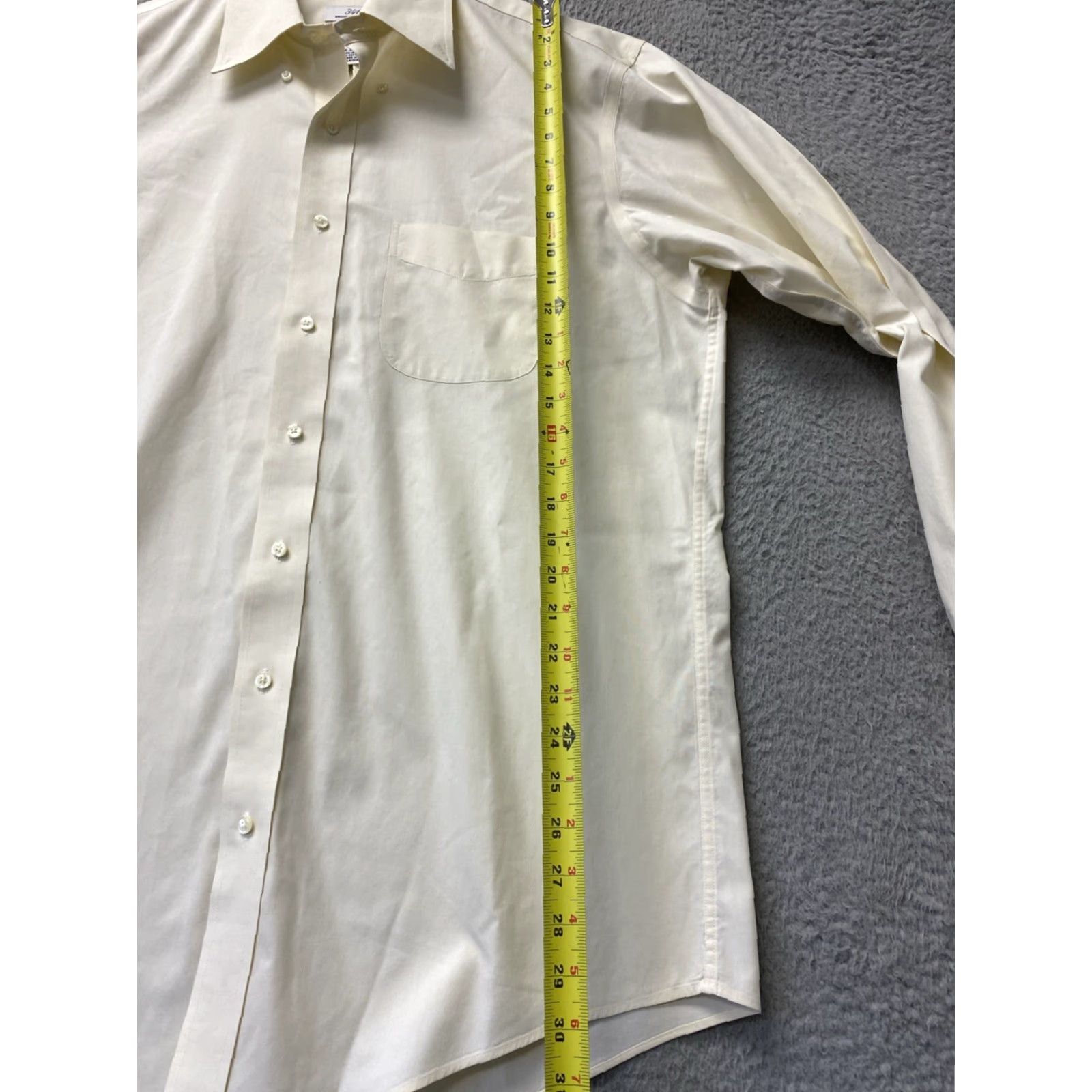 Brooks Brothers VINTAGE Brooks Brothers Button-Down Shirt Men 16-16/37 Yellow Cotton Casual All Seasons Size US L / EU 52-54 / 3 - 5 Thumbnail
