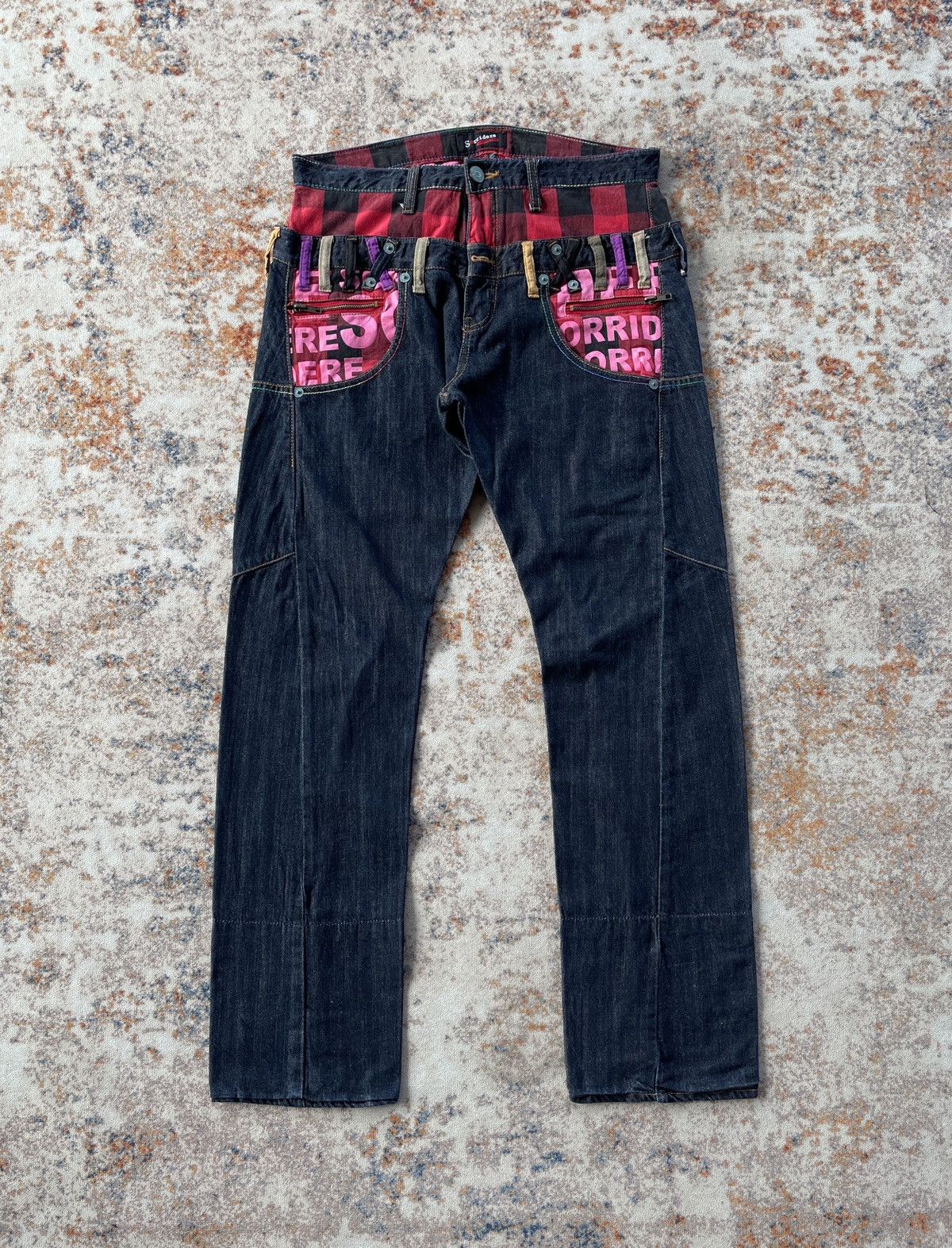 Hysteric Glamour SORRIDERE DOUBLE WAIST LOOK LIKE HYSTERIC Size US 33 - 1 Thumbnail
