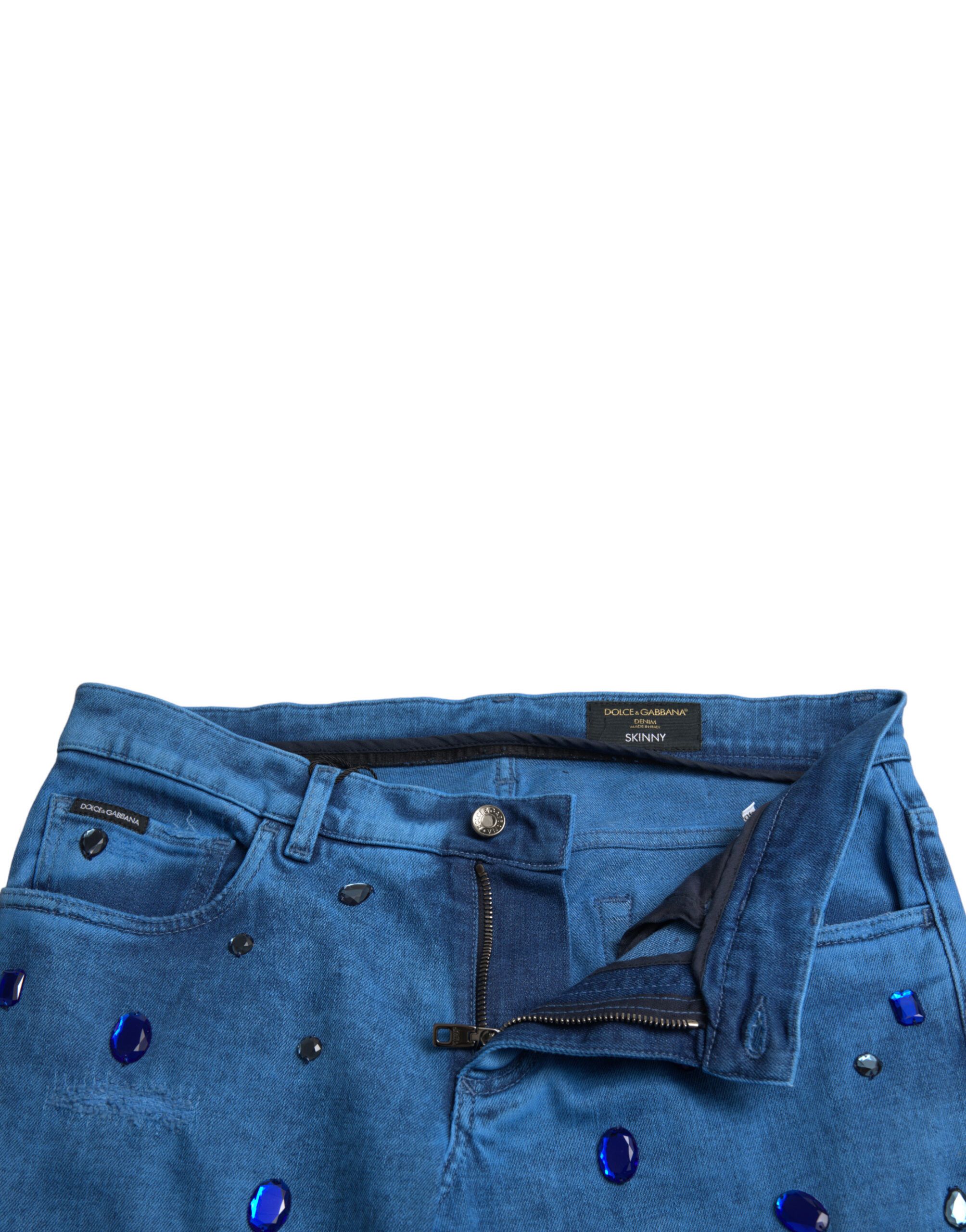 Dolce & Gabbana o1y0125 Jeans in Blue Size US 36 / EU 52 - 4 Thumbnail