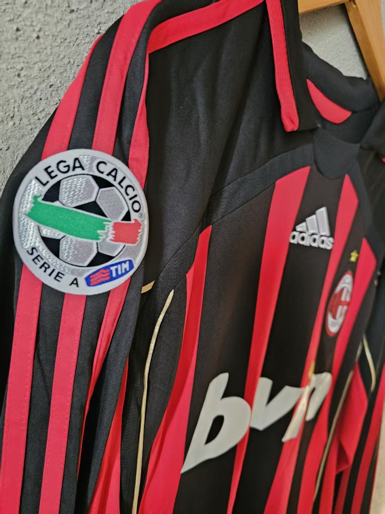 Other 2006 2007 AC Milan 22 Kaka Jersey Longsleeve Home Size US L / EU 52-54 / 3 - 4 Thumbnail