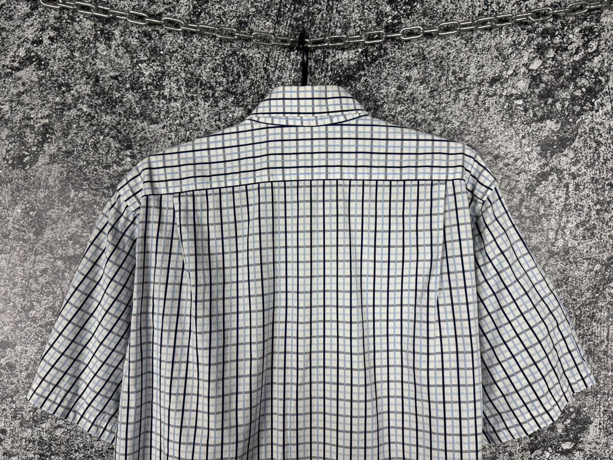 Lacoste Lacoste Short Sleeve Plaid Shirt Button Up Vintage Size 40 Size US L / EU 52-54 / 3 - 8 Thumbnail