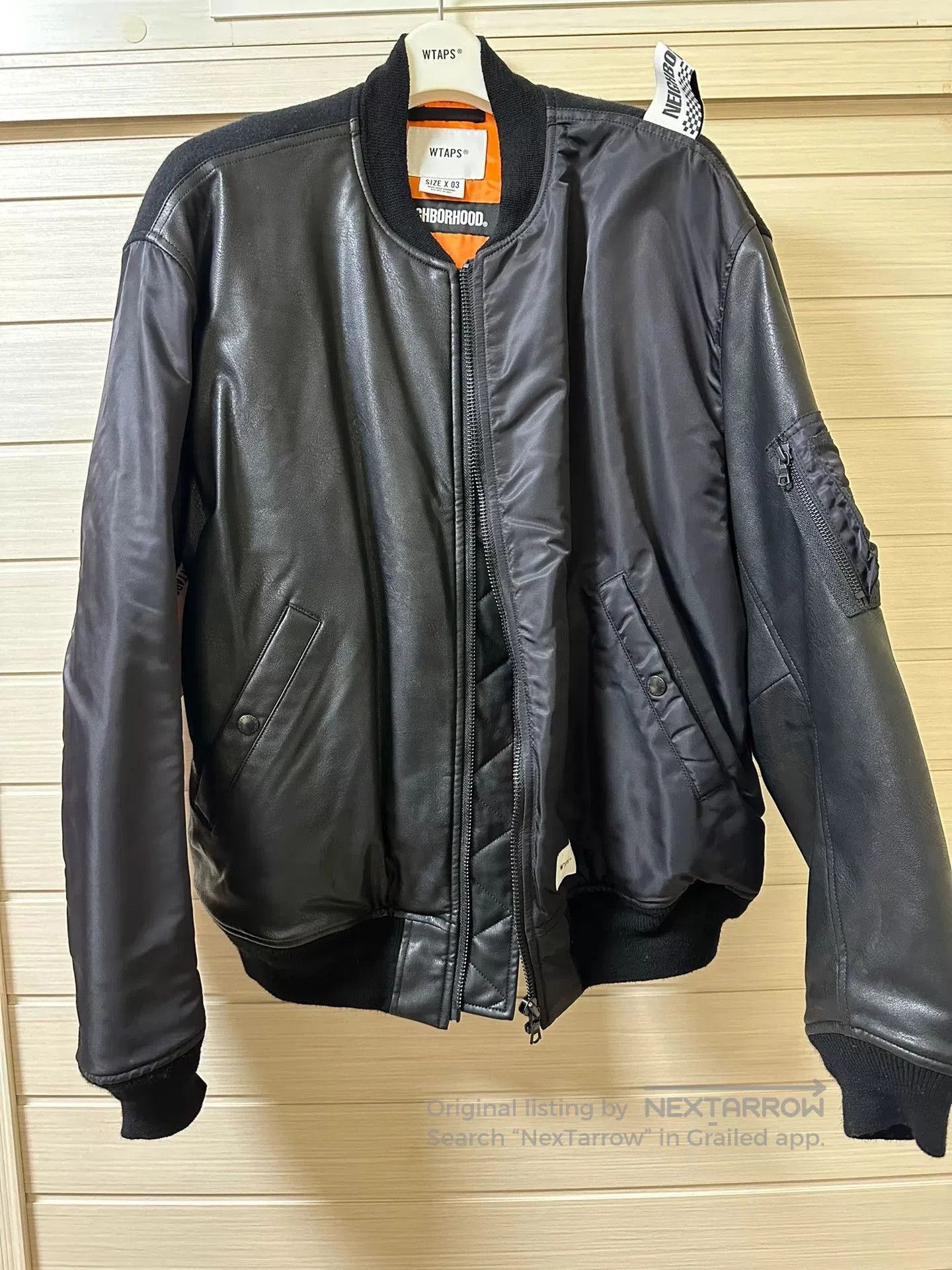 美品 WTAPS MA-1 WTAPS MAｰ1 ｜アルファ インダストリーズ