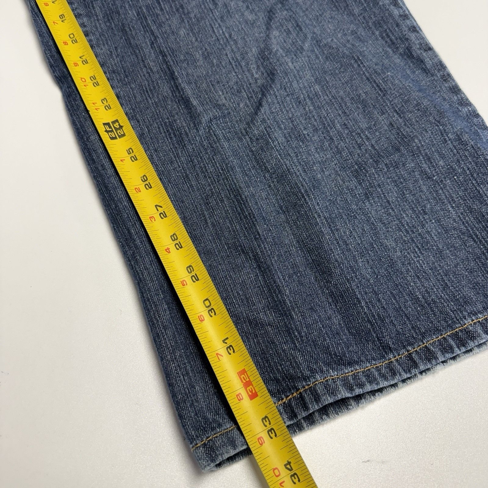 Enyce Vintage Y2K Enyce Baggy Jeans Mens 46x33 Blue Skate Streetwe Size US 44 / EU 60 - 7 Thumbnail