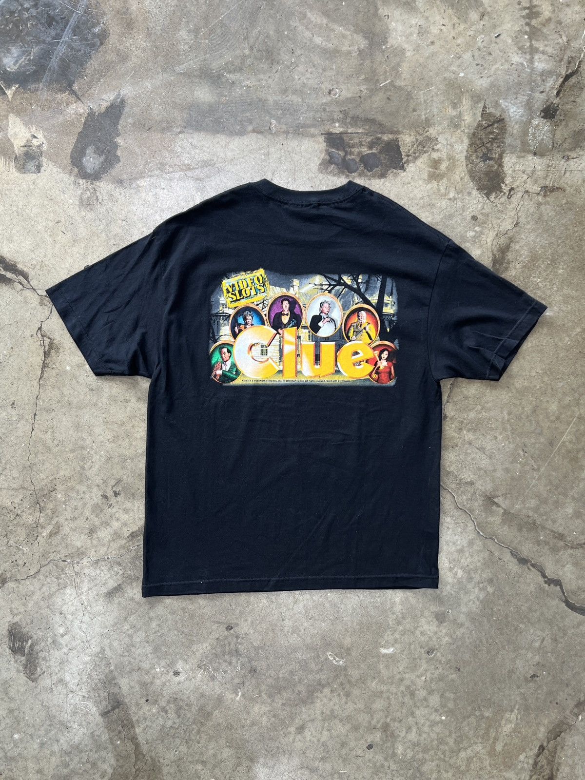 Vintage Vintage 2001 Clue Video Slots Game Character Alstyle Tee XL Size US XL / EU 56 / 4 - 2 Thumbnail