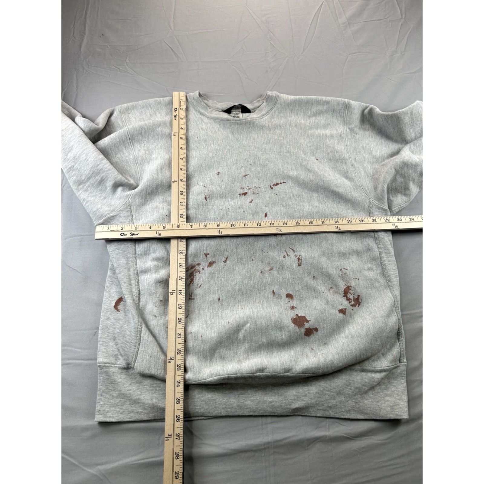 Champion VINTAGE Champion Reverse Weave Sweatshirt L Men's Gray USA Made Reversible Large Land’s End 80s Size US L / EU 52-54 / 3 - 5 Thumbnail