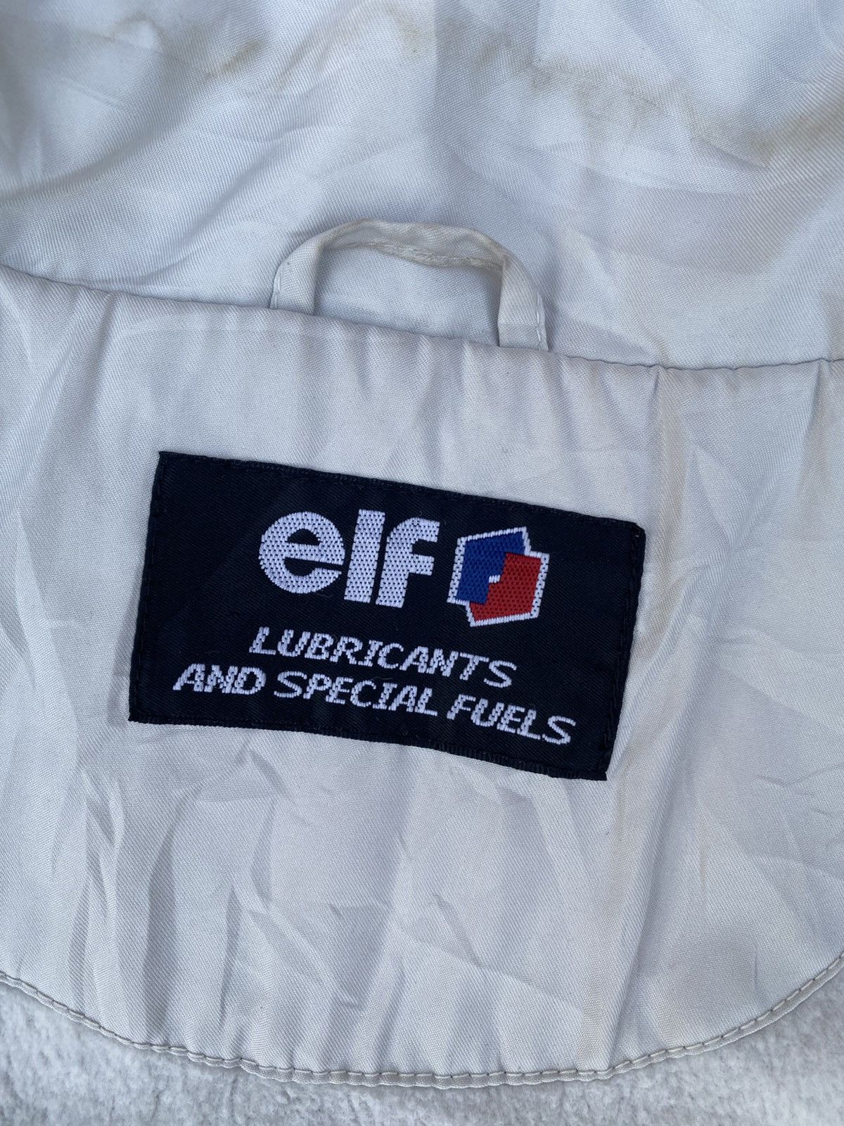 Sports Specialties × Vintage Vintage Elf Lubricants and Special Fuels Racing Vest. #E10 Size US M / EU 48-50 / 2 - 8 Thumbnail