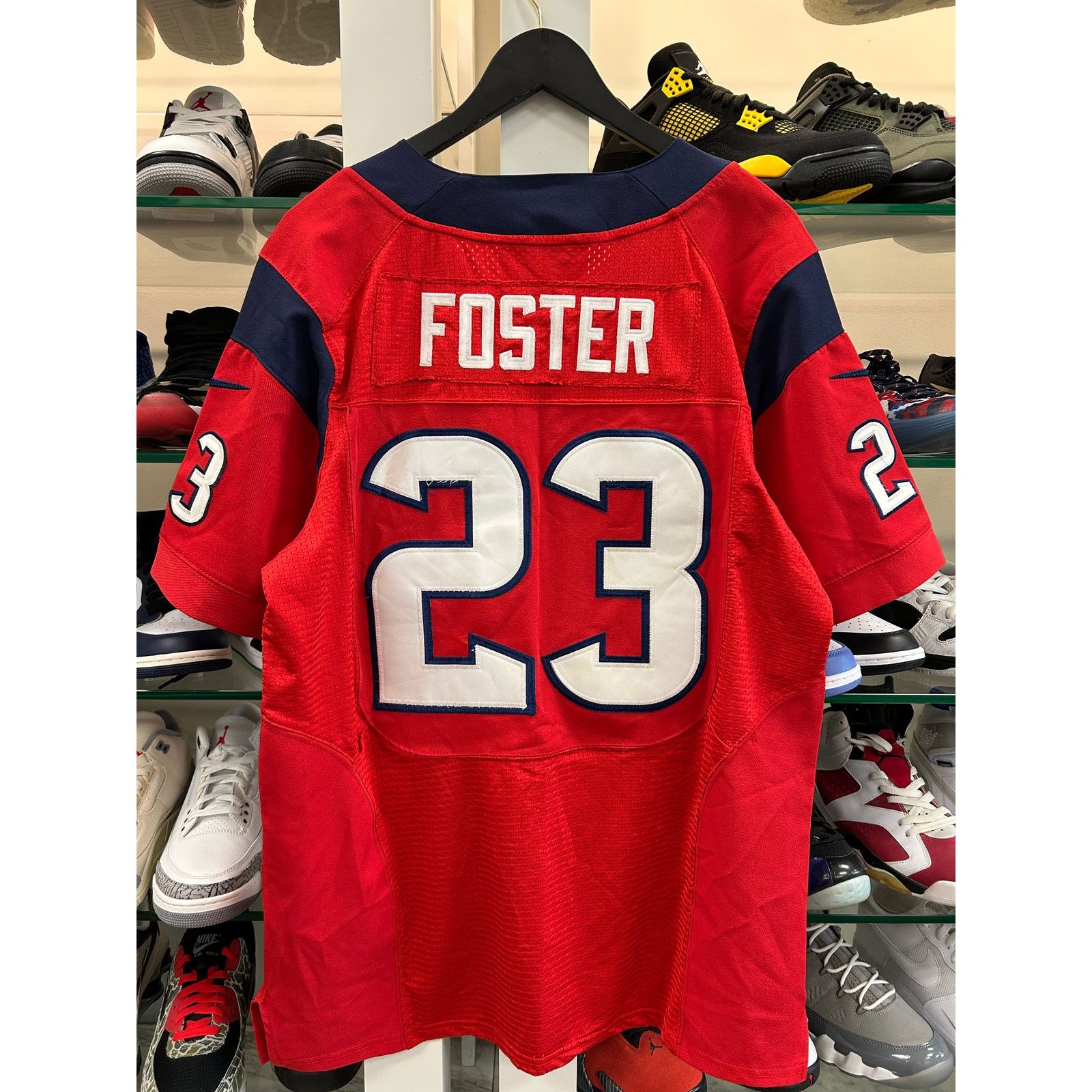 NFL Houston Texans Arian Foster 23 red alternate jersey size M Size US M / EU 48-50 / 2 - 3 Thumbnail
