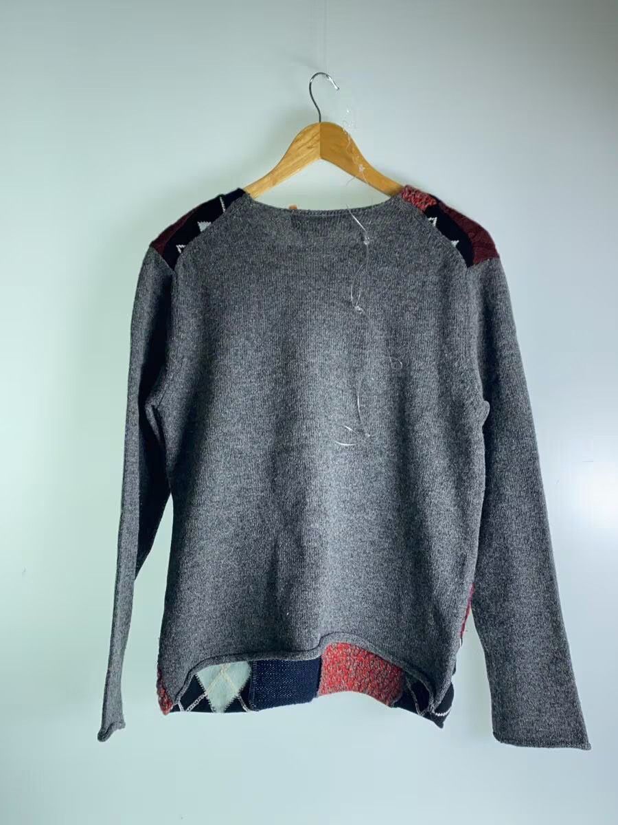 Comme des Garcons × Comme des Garcons SHIRT Reconstructed Patchwork Crochet Wool Knit Sweater Size US S / EU 44-46 / 1 - 2 Thumbnail