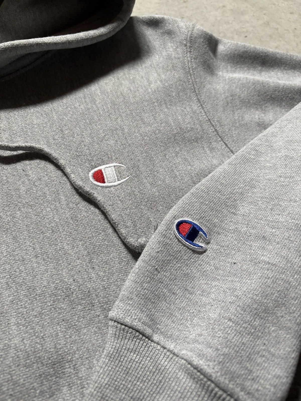 Champion Grey Champion Reverse Weave Hoodie Size US S / EU 44-46 / 1 - 3 Thumbnail