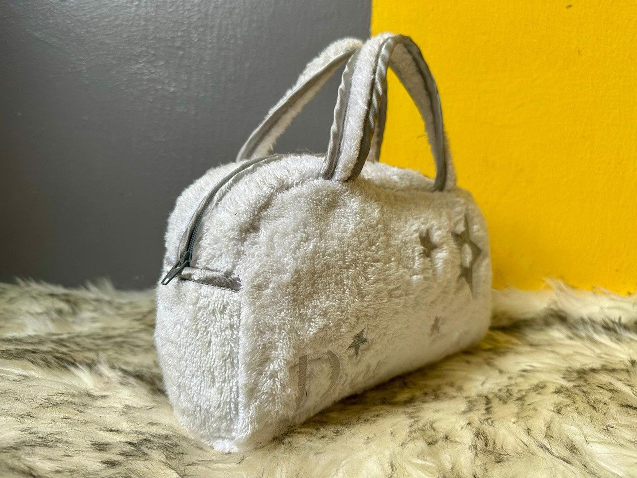 Dior Authentic Christian Dior Star Terry Cloth Bag Size ONE SIZE - 3 Thumbnail