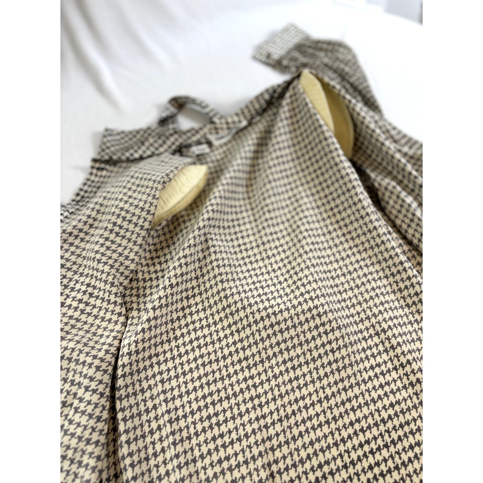 Other Mary Ann Restivo 100% Silk Size 12 Women's Collared w/Tie Lo Size XL / US 12-14 / IT 48-50 - 13 Thumbnail
