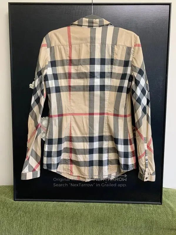 Burberry Burberry Multicolor Cotton Blouse for Women. Size XS / US 0-2 / IT 36-38 - 4 Thumbnail