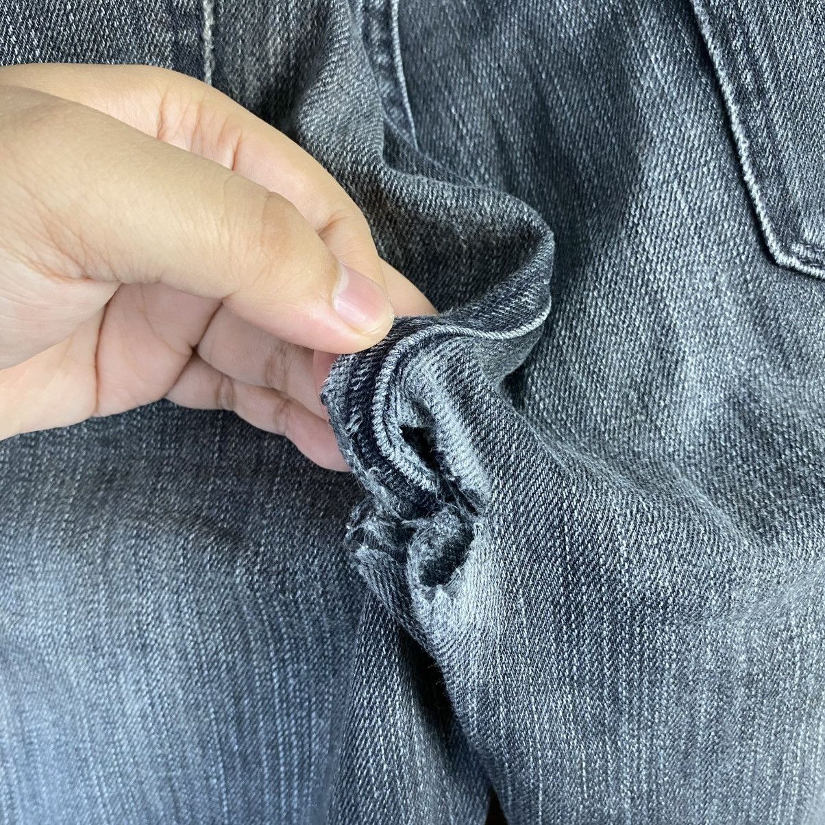 Japanese Brand × Uniqlo DL Uniqlo japan Black Denim Pants #C798 Size US 36 / EU 52 - 12 Thumbnail