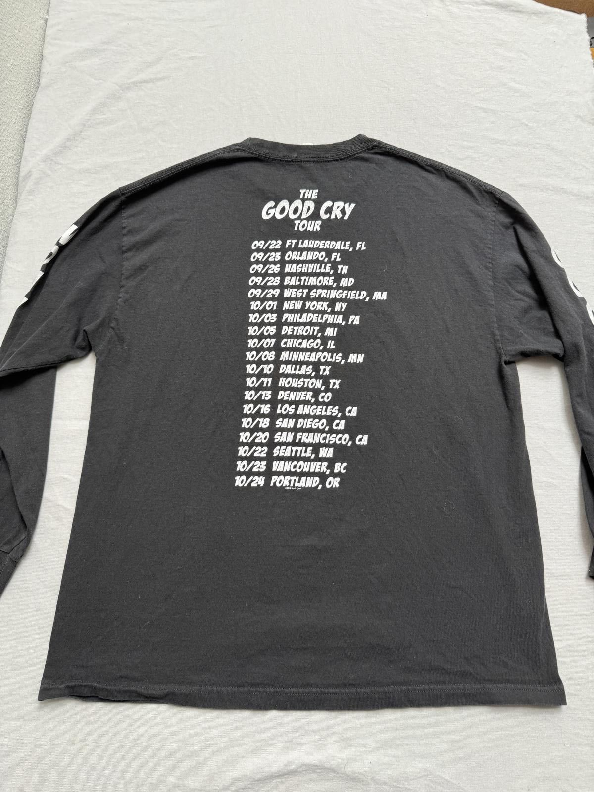 Designer Noah Cyrus T-shirt Good Cry Tour Long Sleeve XL 2018 Size US XL / EU 56 / 4 - 2 Thumbnail