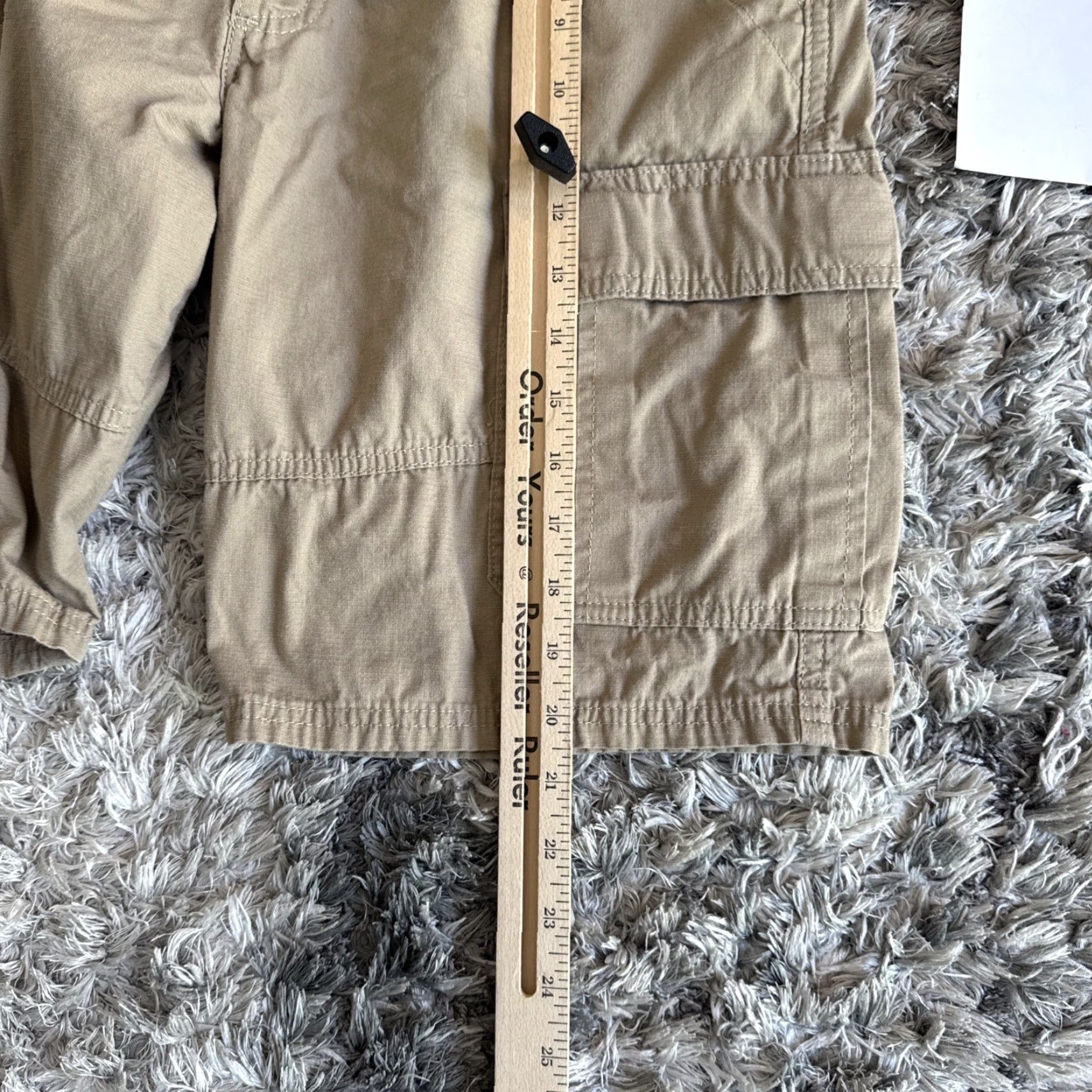 Wrangler VINTAGE Wrangler Cargo Shorts Men 32 Tan Brown Multi Pockets Hip Hop Y2K Mens Size US 32 / EU 48 - 6 Thumbnail
