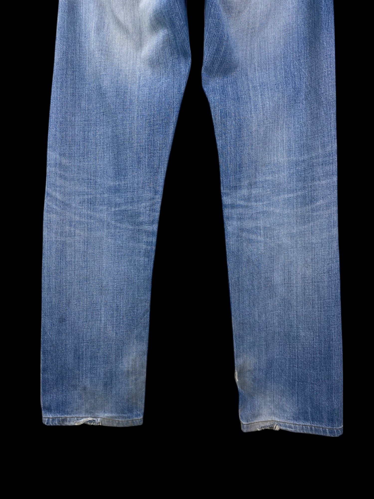 Japanese Brand (30x29.5)INSANE Perfect Distressed Japan Semantic jean Size US 30 / EU 46 - 6 Thumbnail