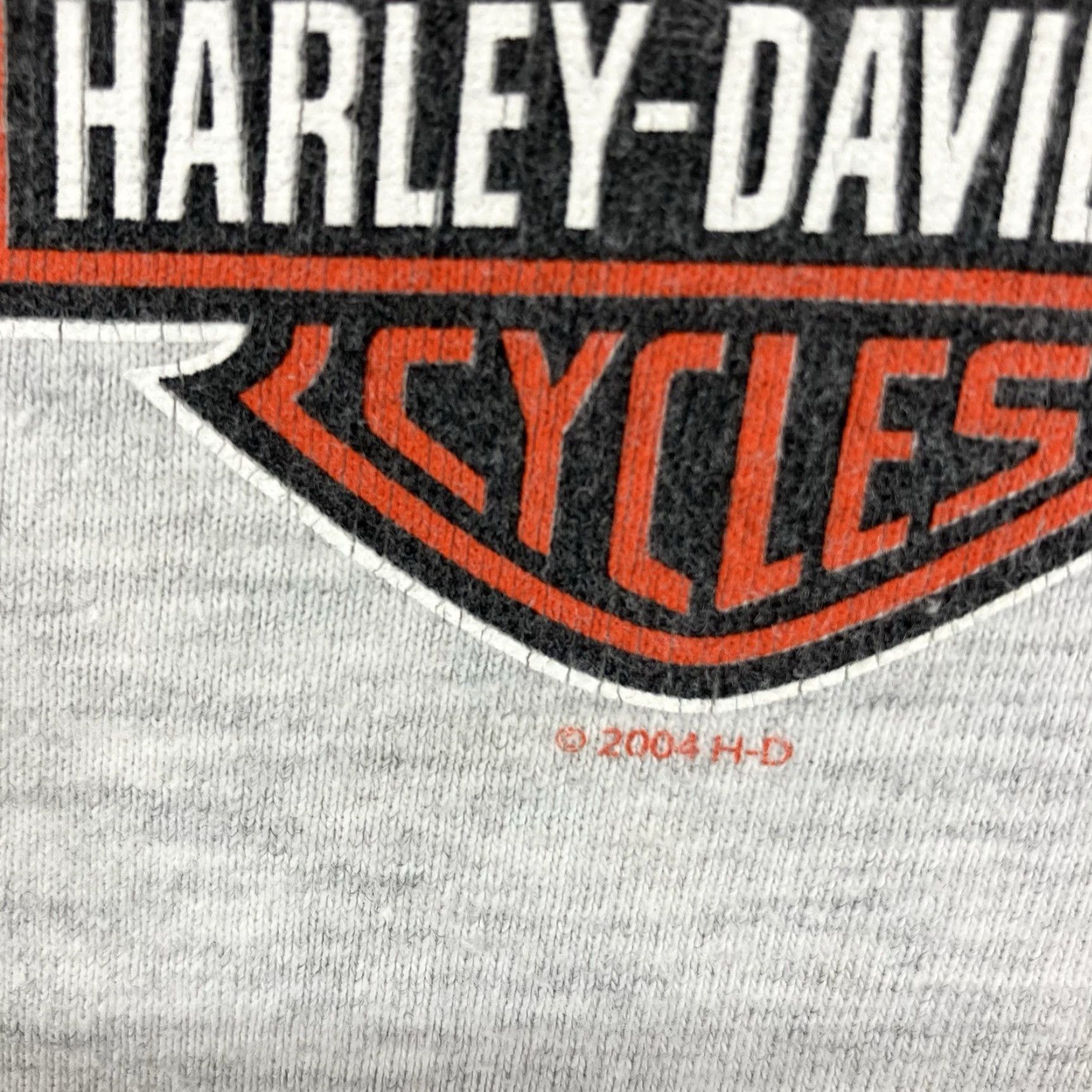 Harley Davidson VINTAGE Harley-Davidson T Shirt XL Heather Gray Live Free or Die New Hampshire Harley-Davidson Logo Graphic Print Crew Neck Short Sleeve Cotton Knit's Size US XL / EU 56 / 4 - 6 Thumbnail