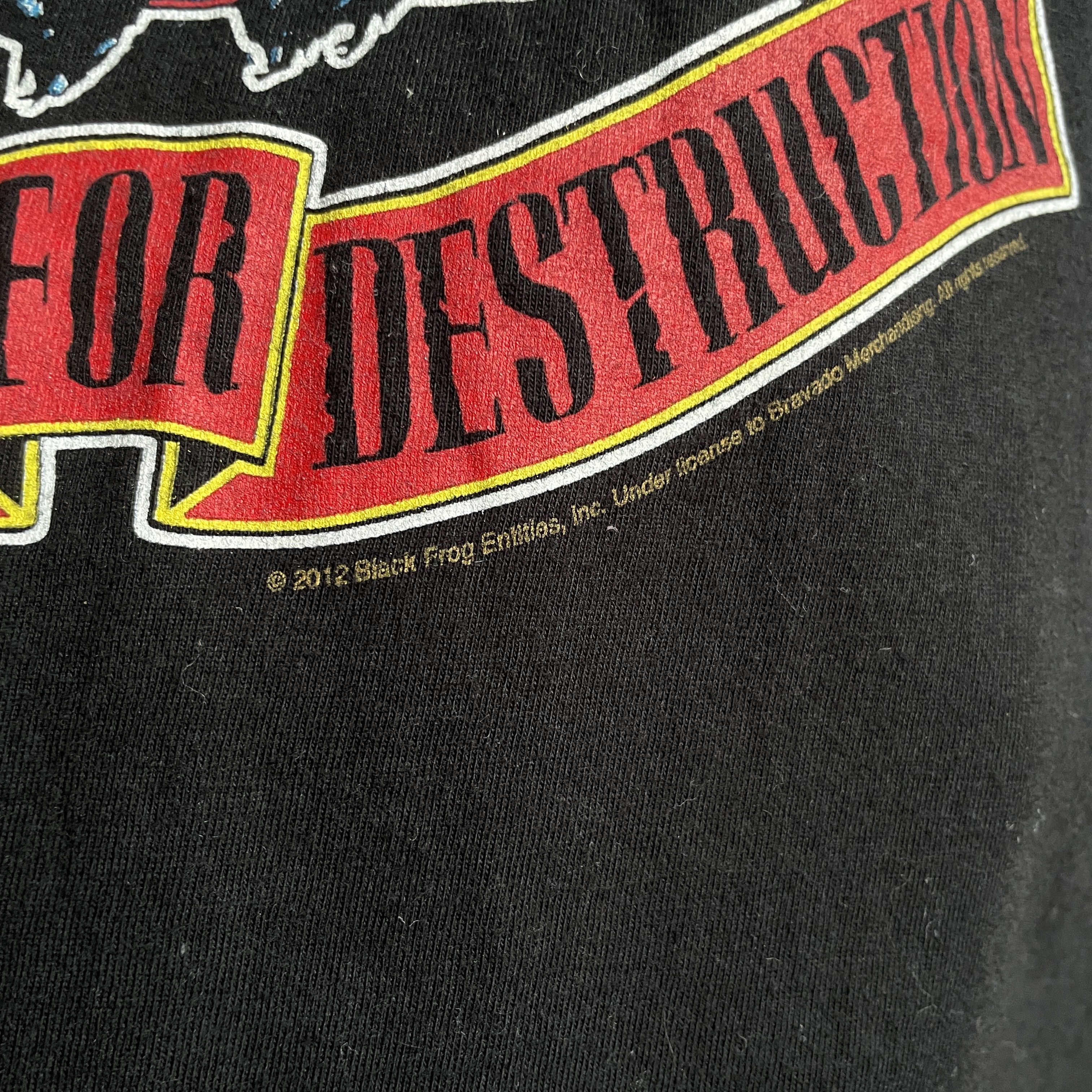 Band Tees Guns N Roses Appetite For Destruction 2012 T-Shirt Size S Size US S / EU 44-46 / 1 - 4 Thumbnail