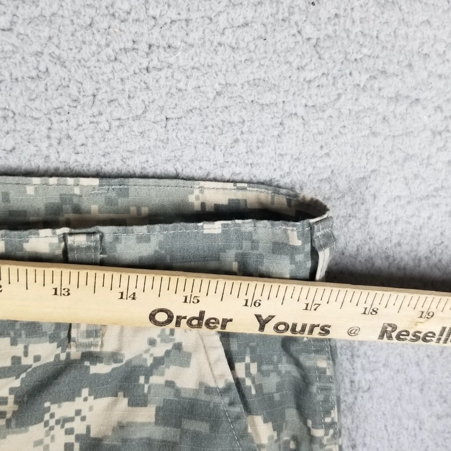 Vintage VINTAGE Army ACU Pants Mens Medium Short Camouflage Ripstop Cargo Military Tactical Men Size US 31 - 3 Thumbnail