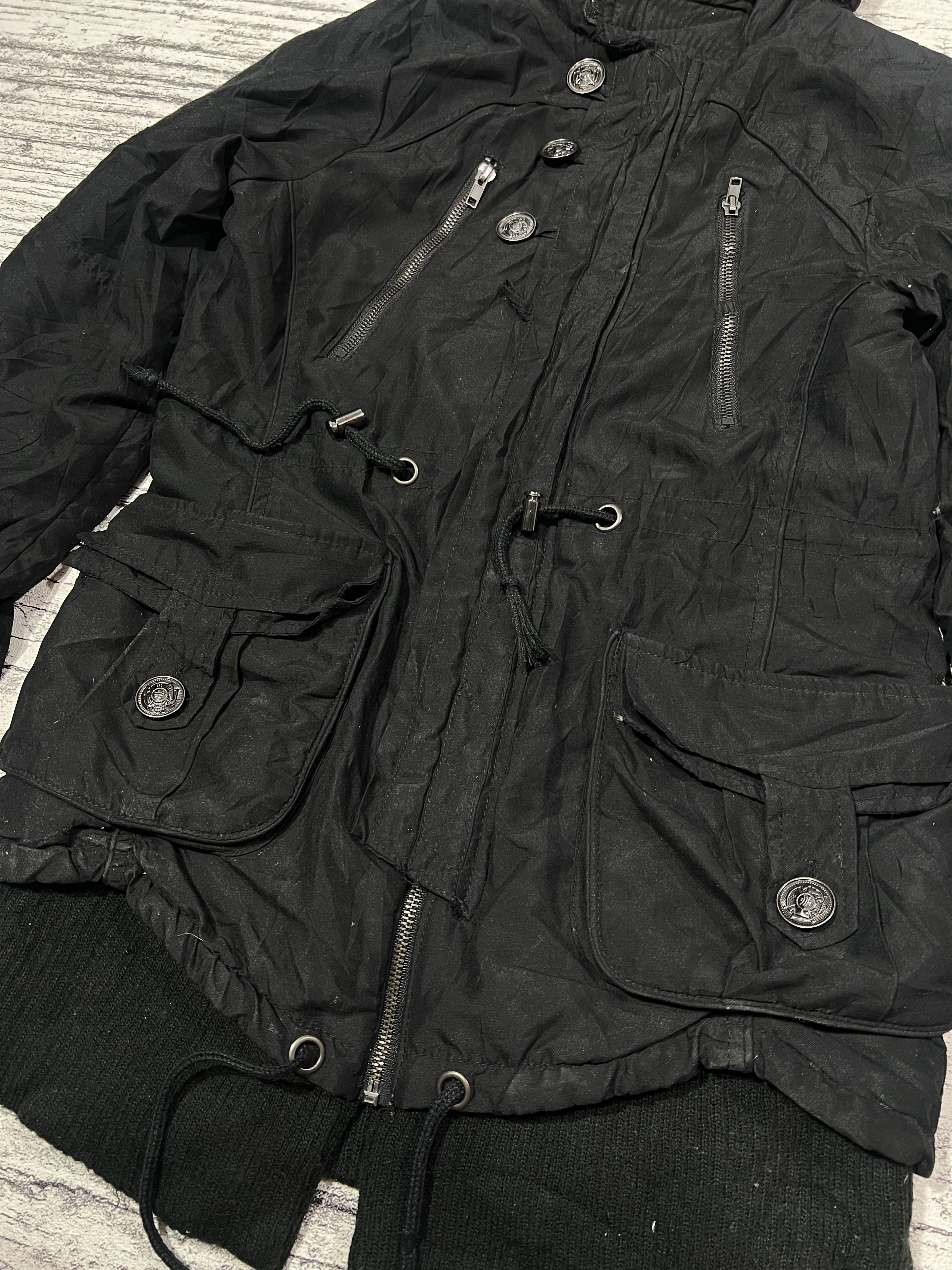 Japanese Brand 2000s Archival Bondage Suspender Fleece Hodded y2k Lgb Ifsix Size US S / EU 44-46 / 1 - 2 Thumbnail
