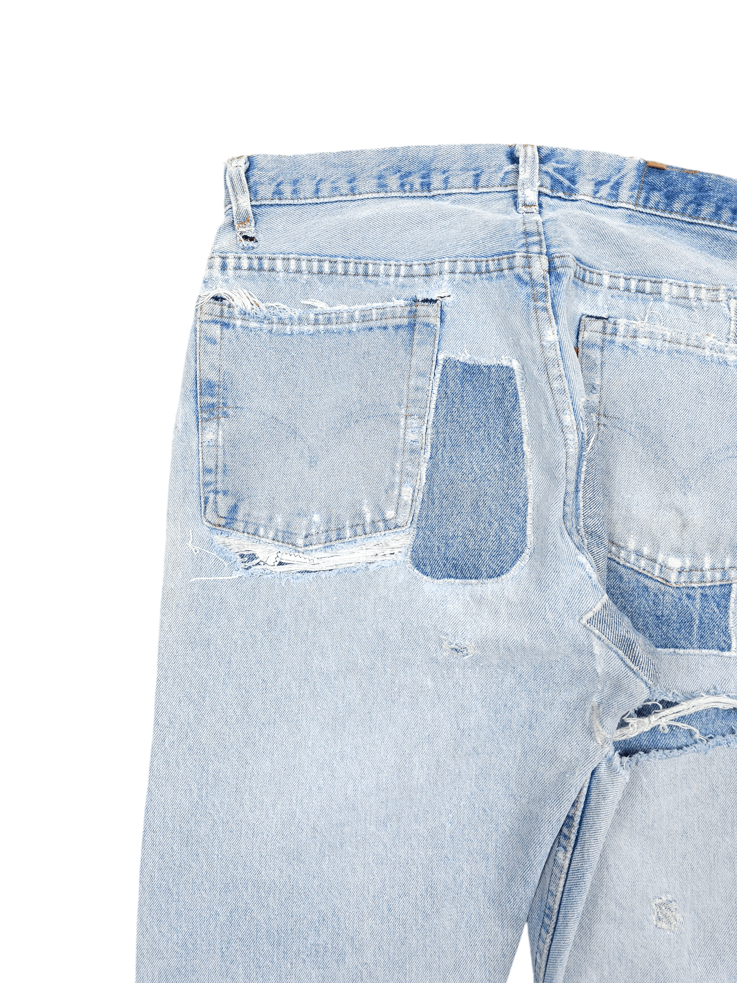 Japanese Brand × Levi's 💎 Size 36/30 Patchwork Baggy 80's Levi's 503 Jeans 501 Size US 36 / EU 52 - 11 Thumbnail