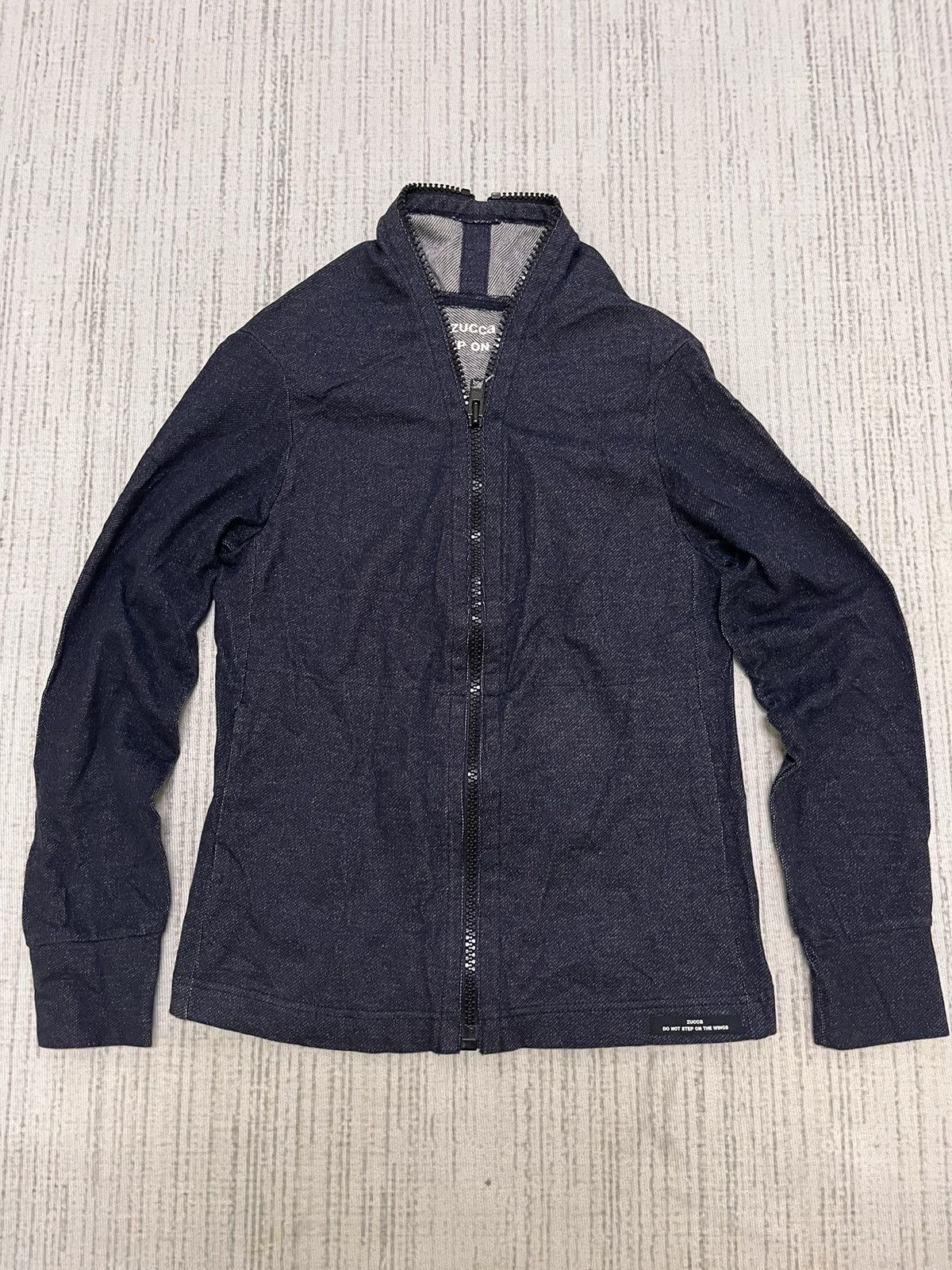 CABANE de ZUCCa × Issey Miyake Zucca full zip denime jacket Size ONE SIZE - 1 Thumbnail