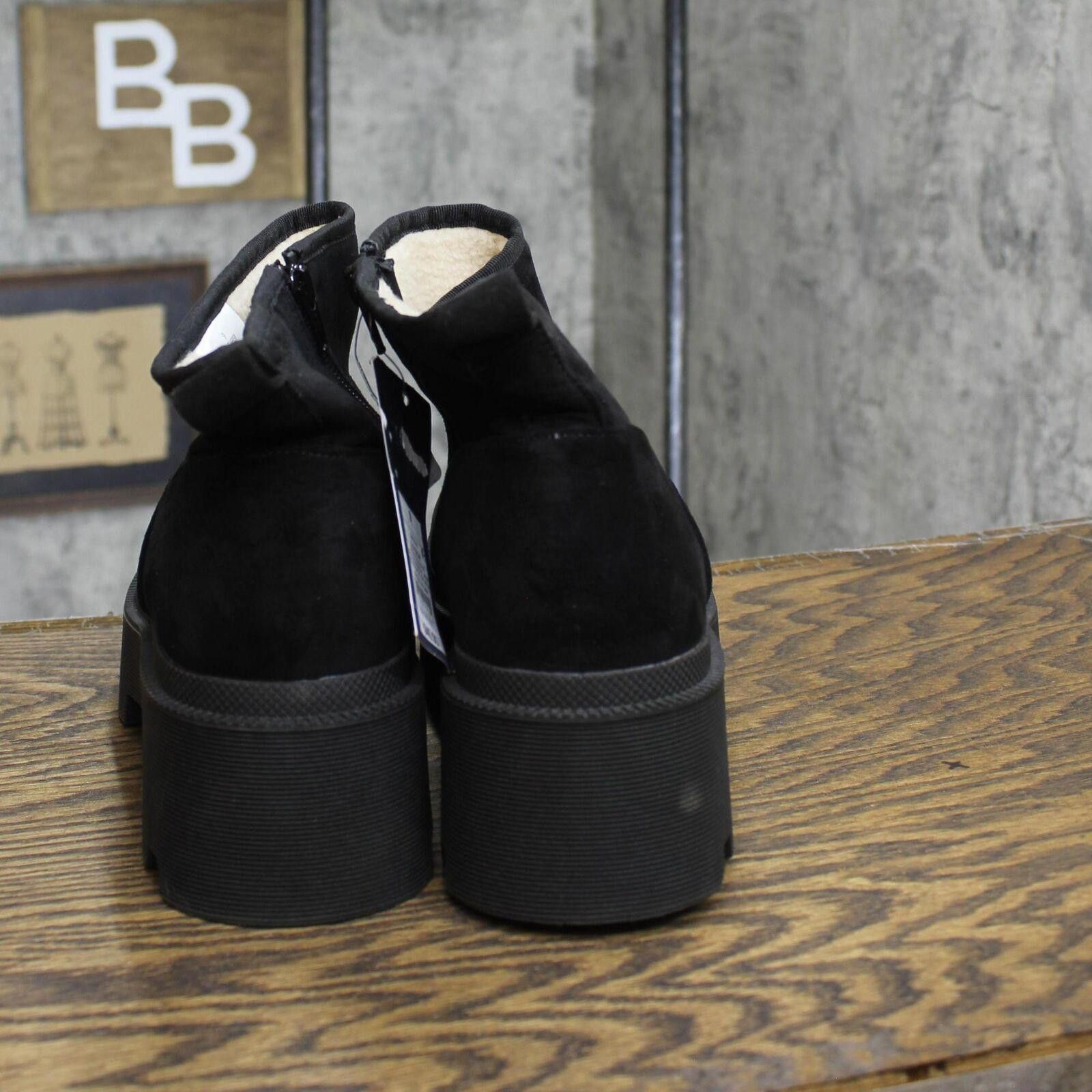 Designer Universal Thread Rowland Winter Boots 88912221 Black 9M Size US 9 / IT 39 - 4 Thumbnail