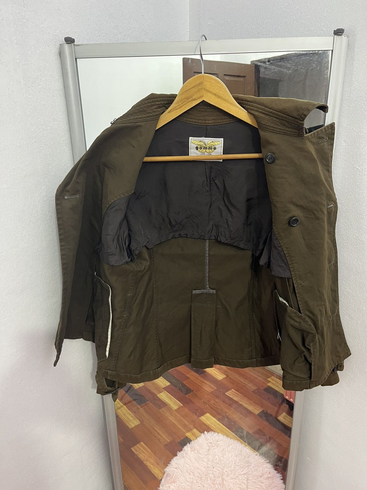gomme Gomme Japan 05AW Cropped Trench Yohji Style Size S / US 4 / IT 40 - 11 Thumbnail