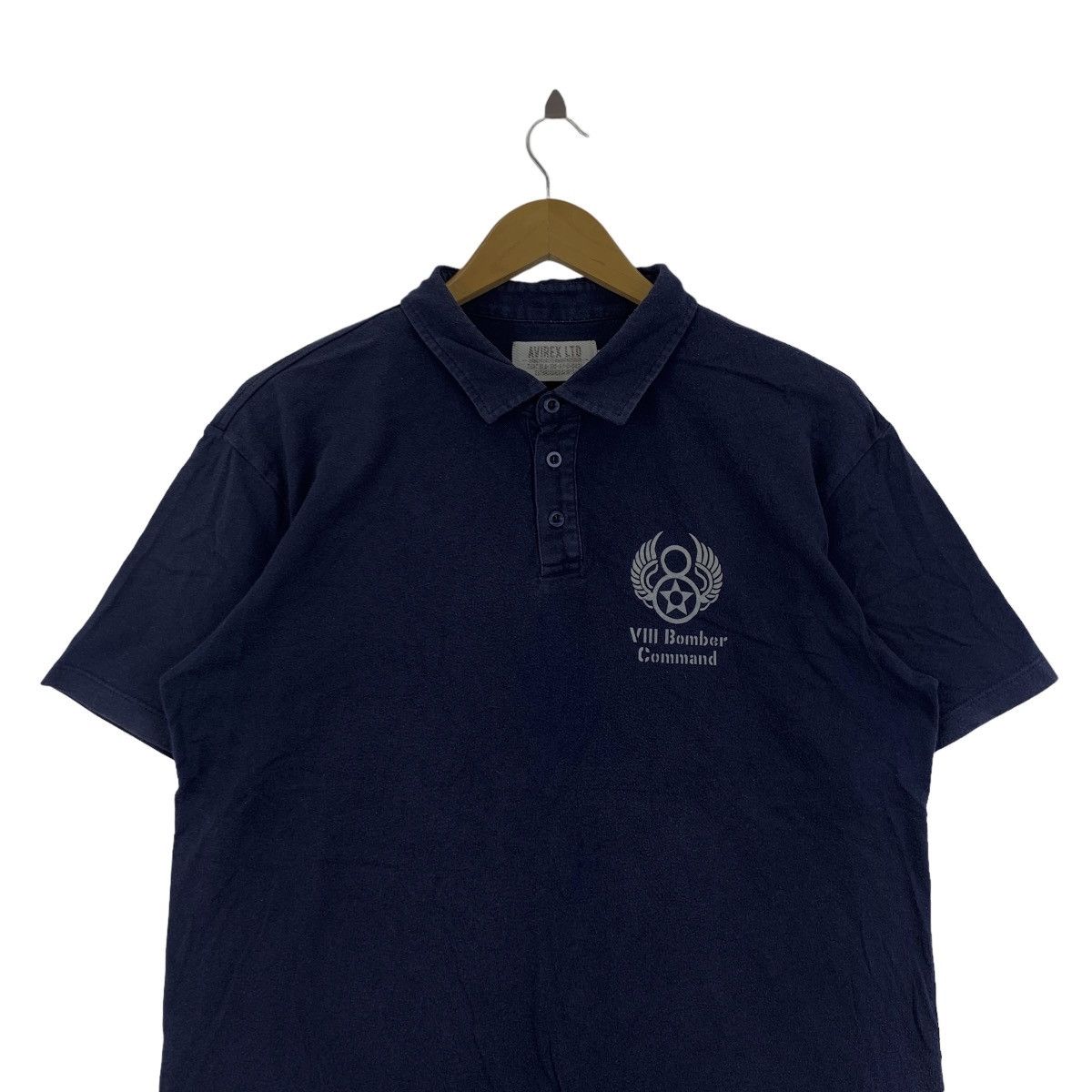 Avirex Vintage AVIREX USAF 8th Bomber Command Polo Size US XL / EU 56 / 4 - 2 Thumbnail