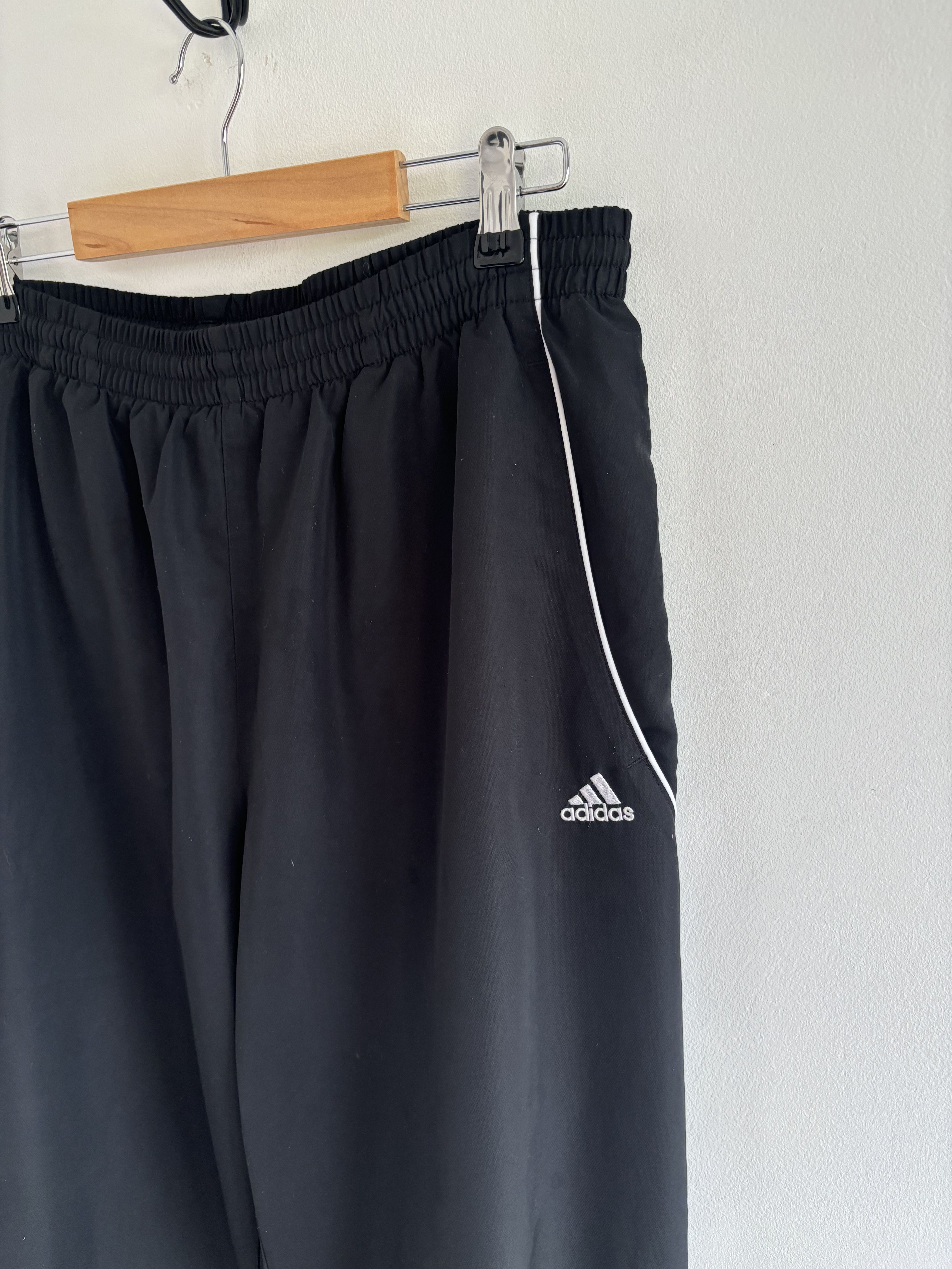 Adidas Vintage Adidas Parachute Y2K 3 Stripes Logo Trackpants Size US 32 / EU 48 - 3 Thumbnail