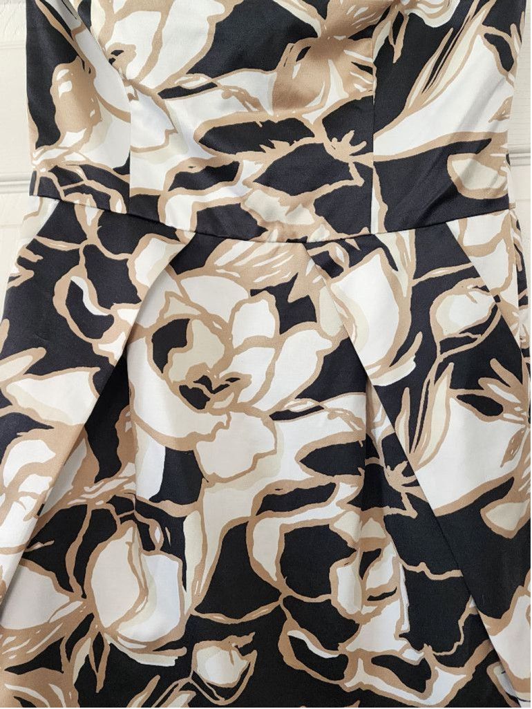 Other The Limited Black Floral Dress Size L / US 10 / IT 46 - 2 Thumbnail