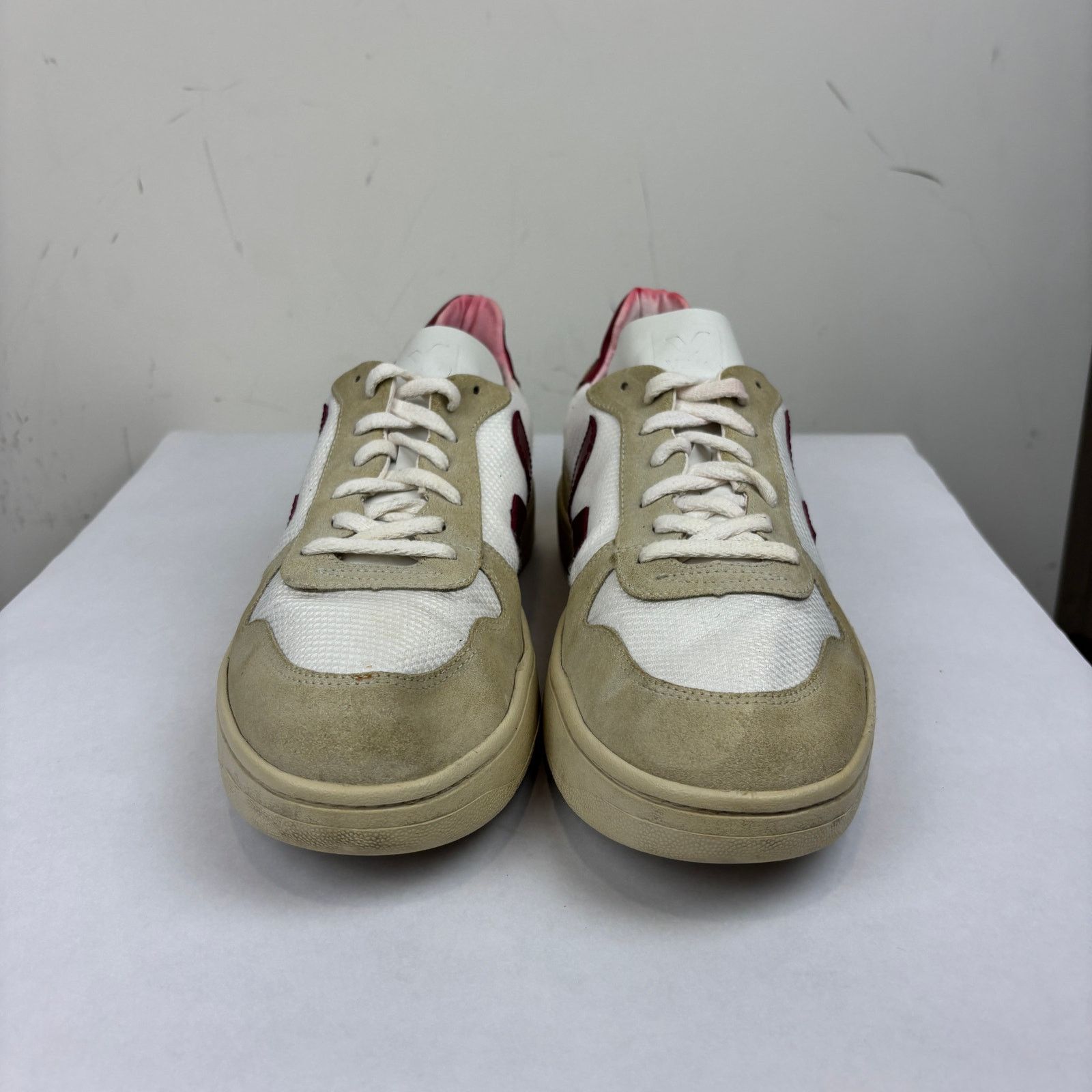 Veja Veja V-10 Leather Low Sneakers Shoes Men's 11.5 Preppy Size US 11.5 / EU 44-45 - 2 Thumbnail