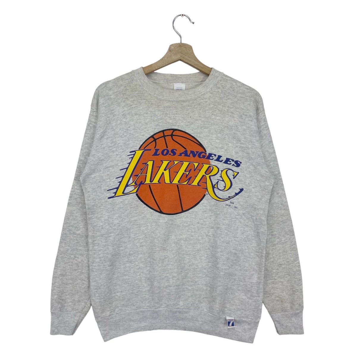NBA × Vintage 90’s La Lakers Sweatshirt Size US M / EU 48-50 / 2 - 1 Thumbnail
