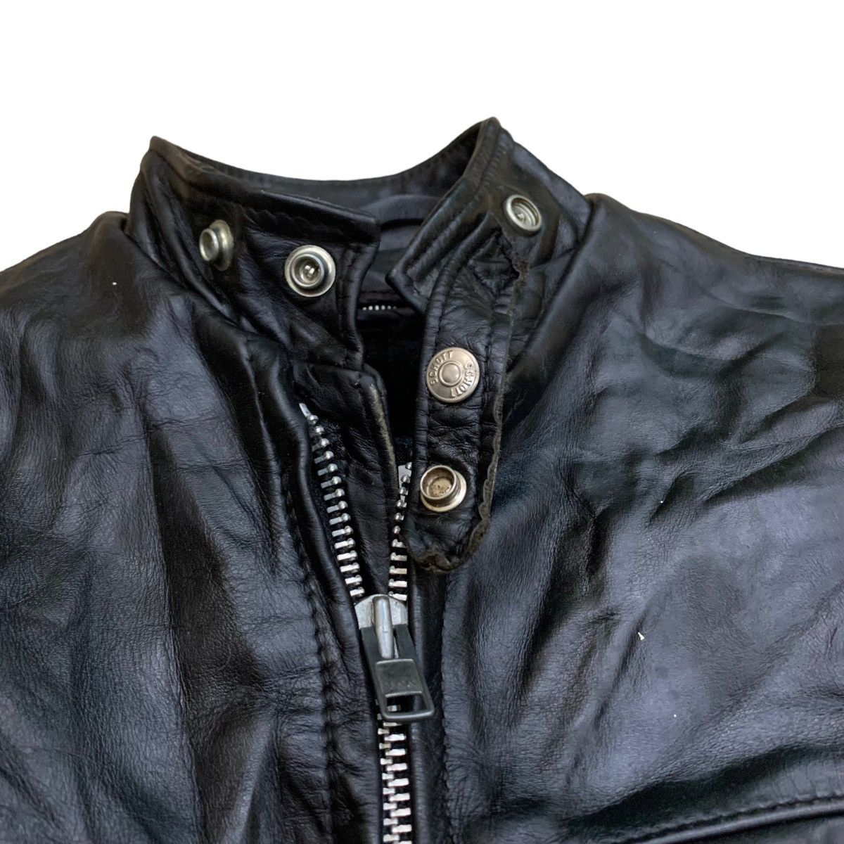 Schott ✨Schott N.Y.C 641 stand single riders size 32 Size US XS / EU 42 / 0 - 8 Thumbnail