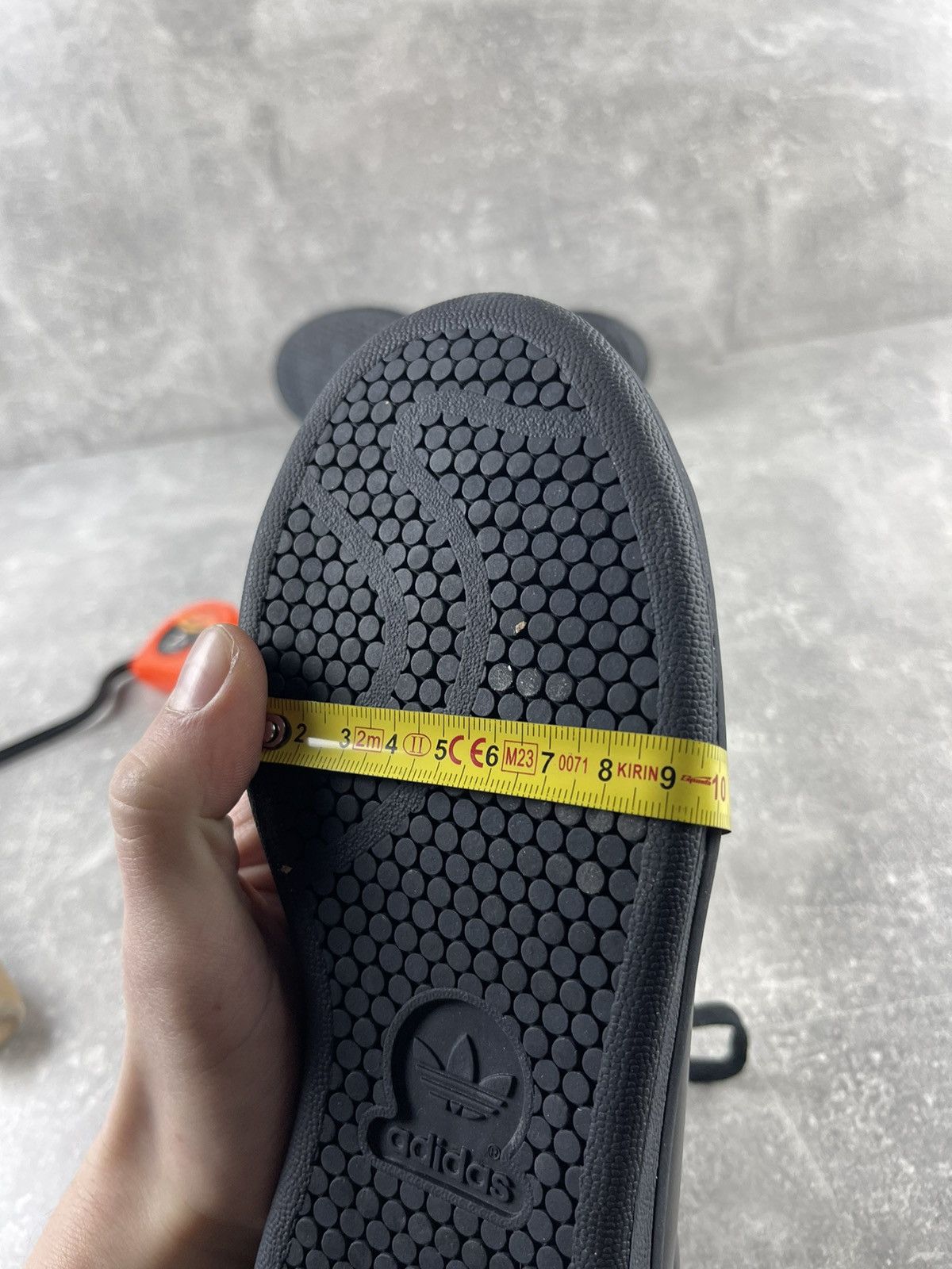 Adidas Adidas Dover Street Market Stan Smith Black Leather Sneakers Size US 5.5 / IT 35.5 - 12 Thumbnail