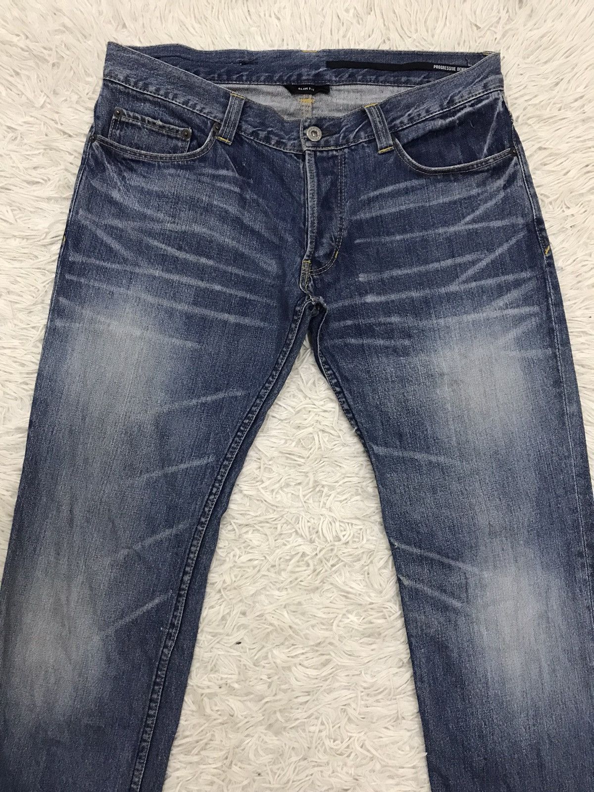 Japanese Brand Azul Denim Collection Hoover Progresive Denim Slimfit Jeans Size US 31 - 3 Thumbnail
