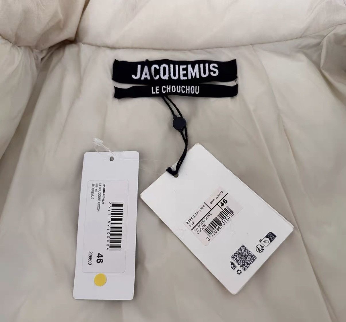 Jacquemus JACQUEMUS LA DOUDOUNE Diagonal Zipper Puffer Down Jacket Size US S / EU 44-46 / 1 - 4 Thumbnail