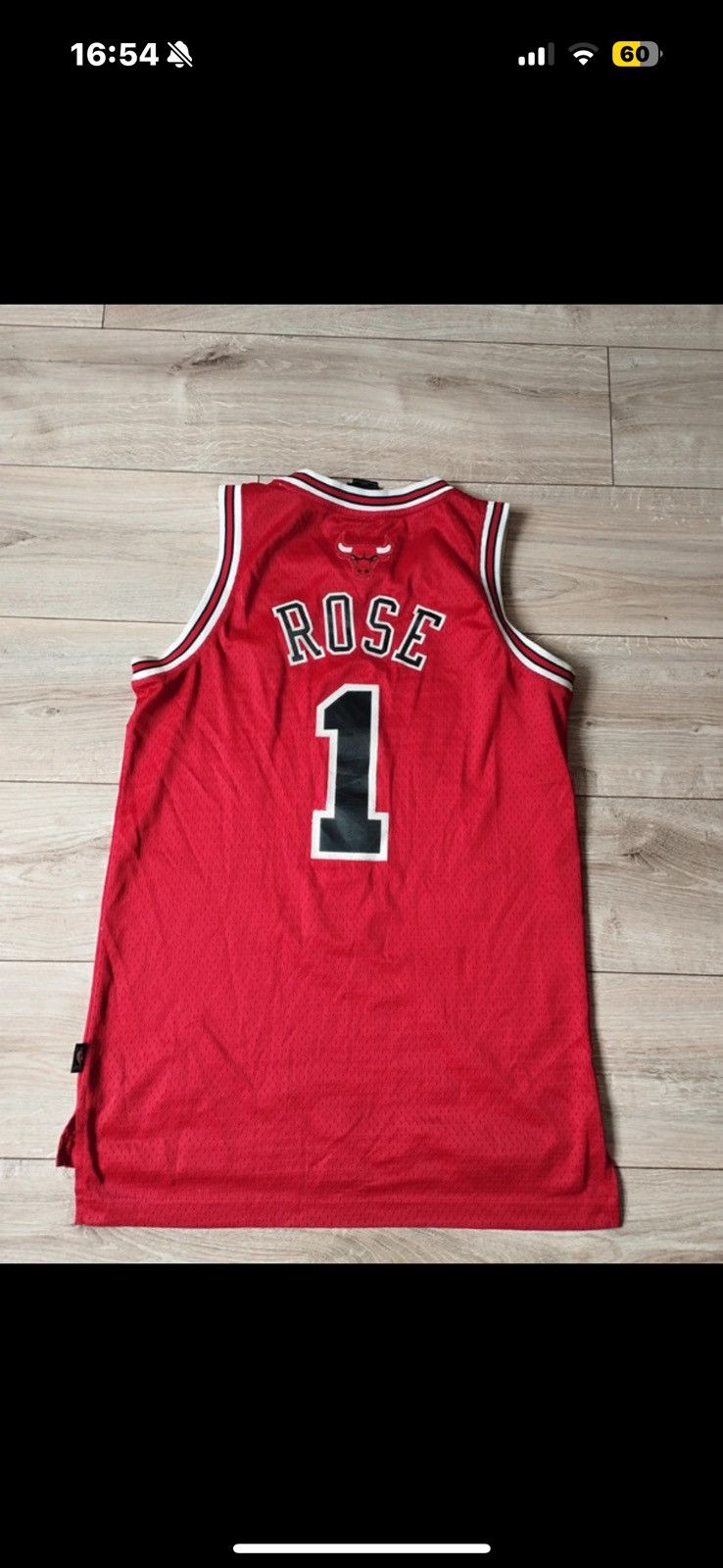Adidas Adidas Chicago Bulls Rose #1 Vintage Jersey NBA size S Size US S / EU 44-46 / 1 - 9 Thumbnail