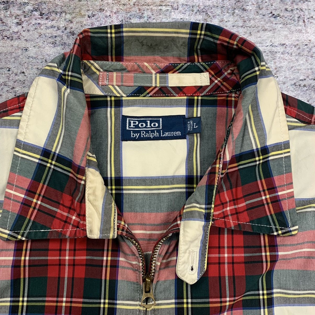 Polo Ralph Lauren Vintage polo ralph lauren utility plaid jacket Size US L / EU 52-54 / 3 - 5 Thumbnail