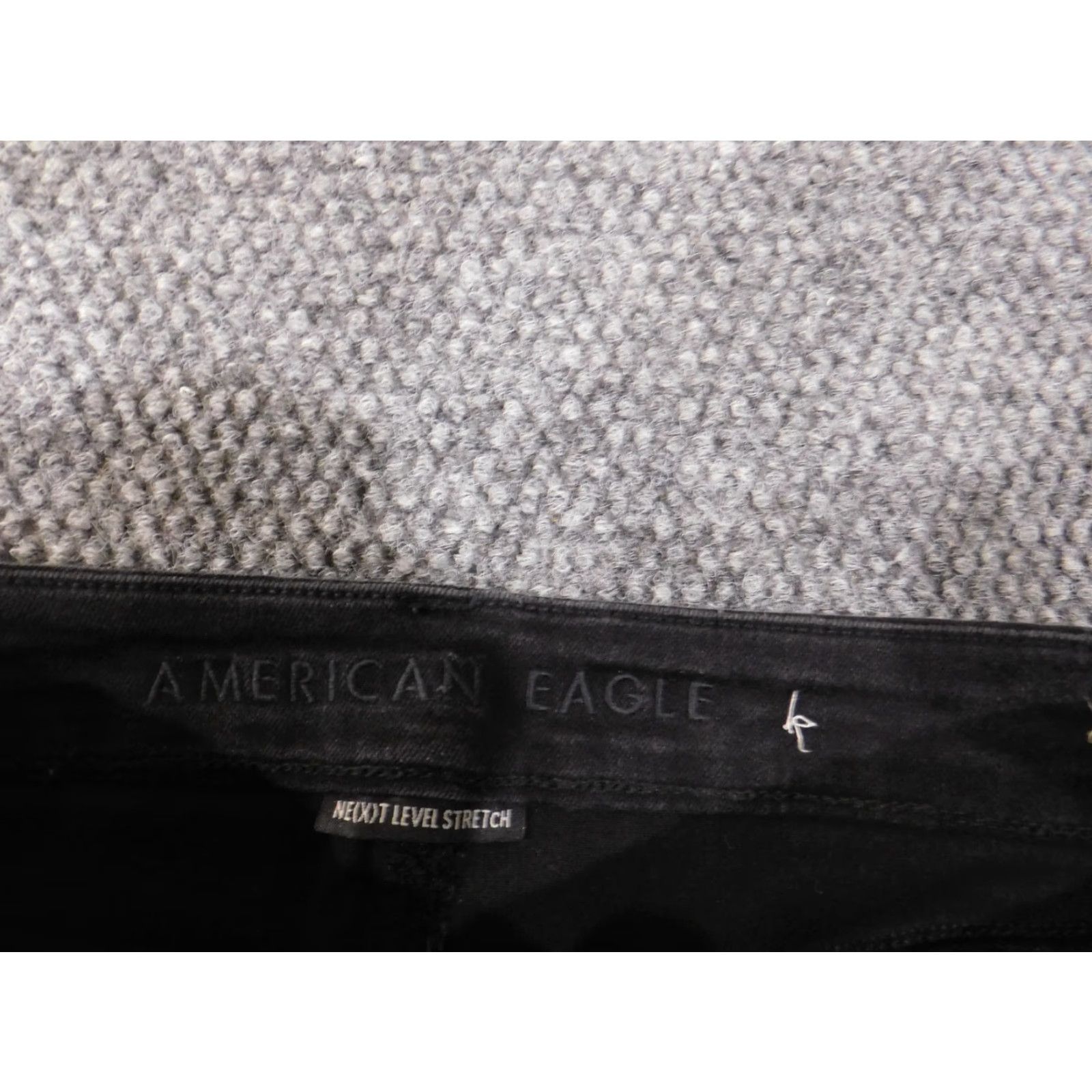 American Eagle Outfitters American Eagle Outfitters Jeans Womens 6 Jegging Black Distressed Dark Retro Size 28" / US 6 / IT 42 - 3 Thumbnail