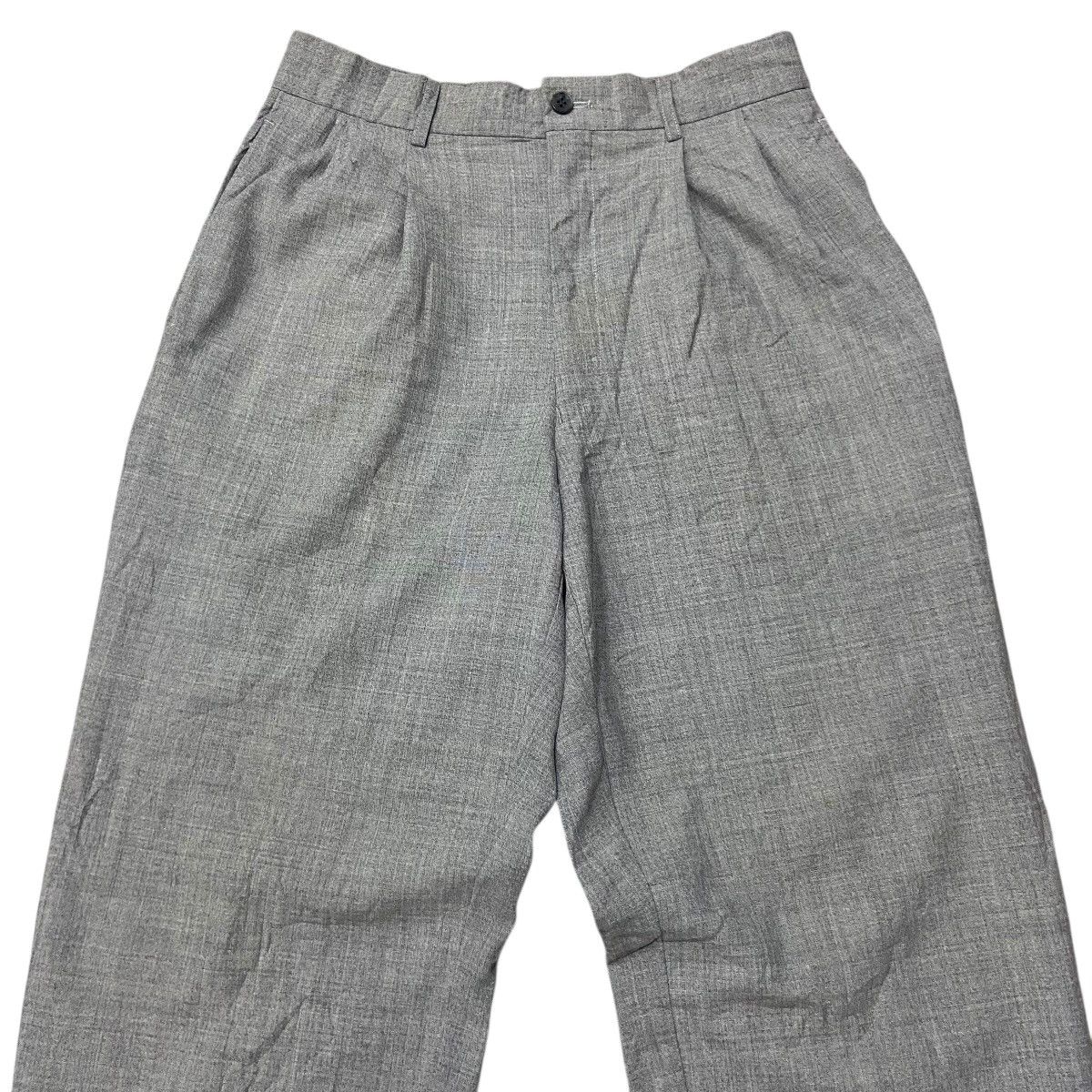 Yohji Yamamoto A.A.R Yohji Yamamoto D’Urban Pants Grey Size US 27 - 2 Thumbnail