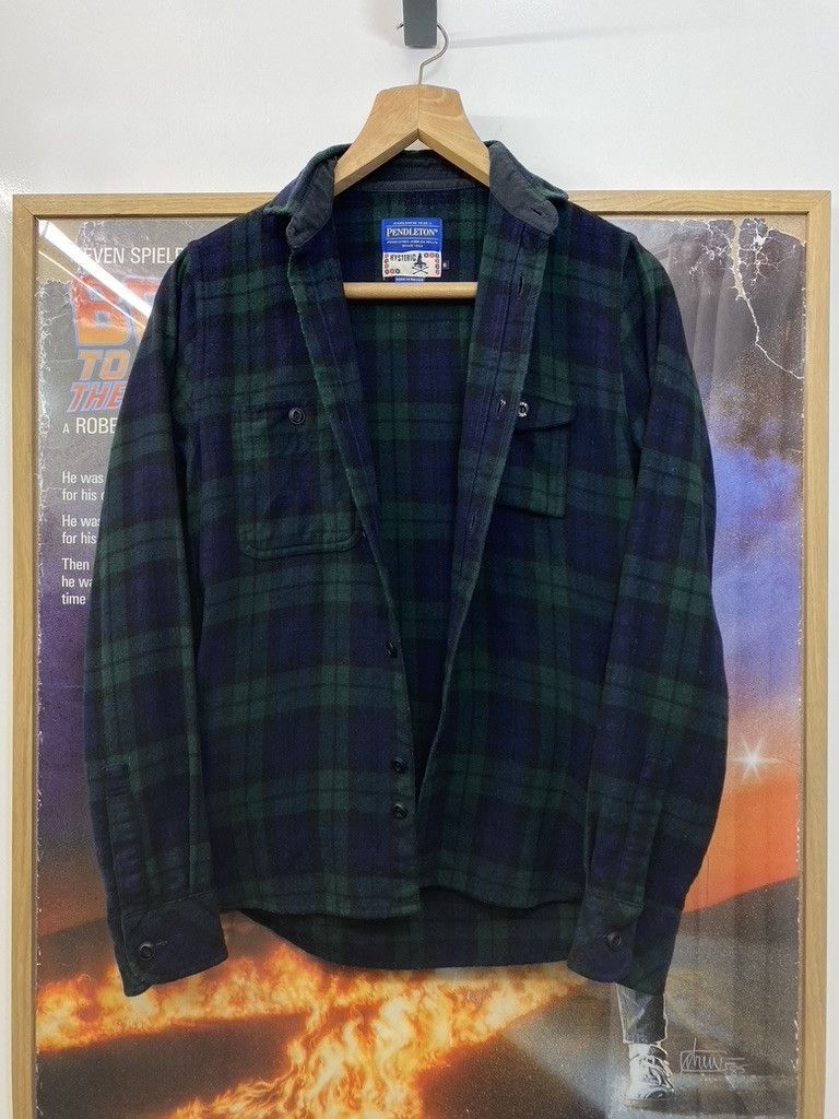 Hysteric Glamour Hysteric Glamour x Pendleton Wool Plaid Long Sleeve Shirt Size US S / EU 44-46 / 1 - 1 Thumbnail