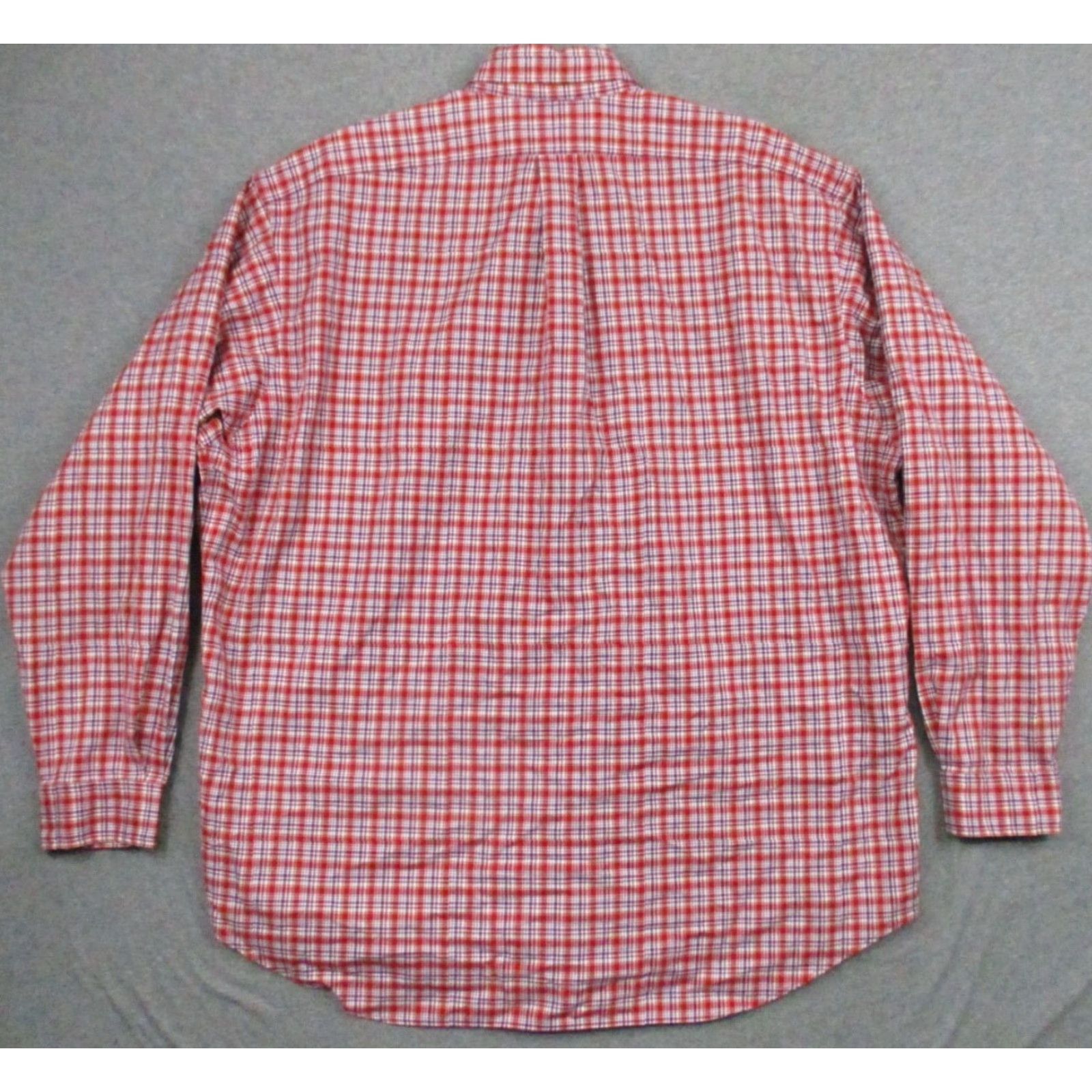 Polo Ralph Lauren VINTAGE Polo Ralph Lauren Blake Shirt XL Mens Red Plaid Long Sleeve Holiday Size US XL / EU 56 / 4 - 6 Thumbnail