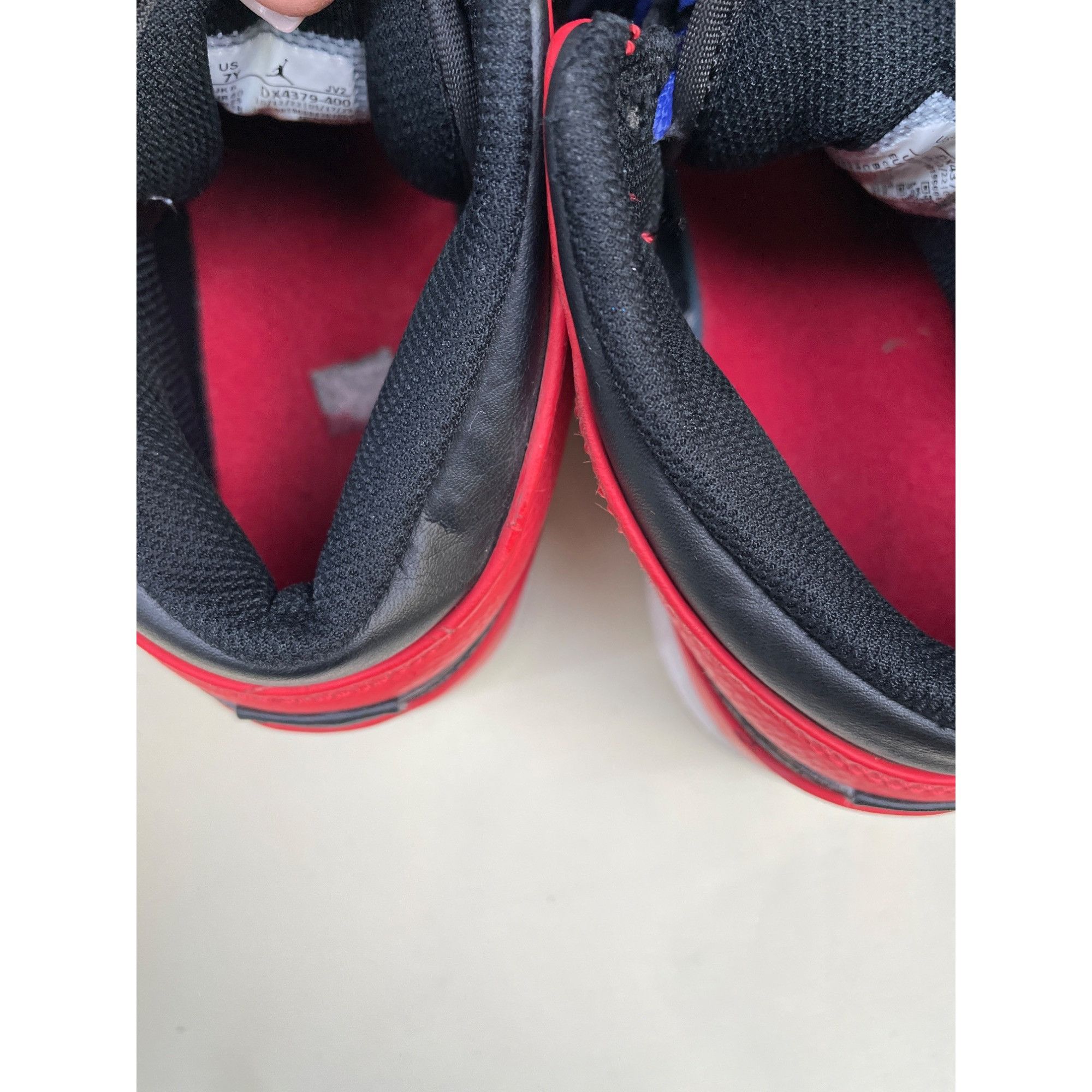Nike Nike Air Jordan 1 Mens Sunset Multicolor Sneakers Shoes Size Size US 7 / EU 40 - 6 Thumbnail