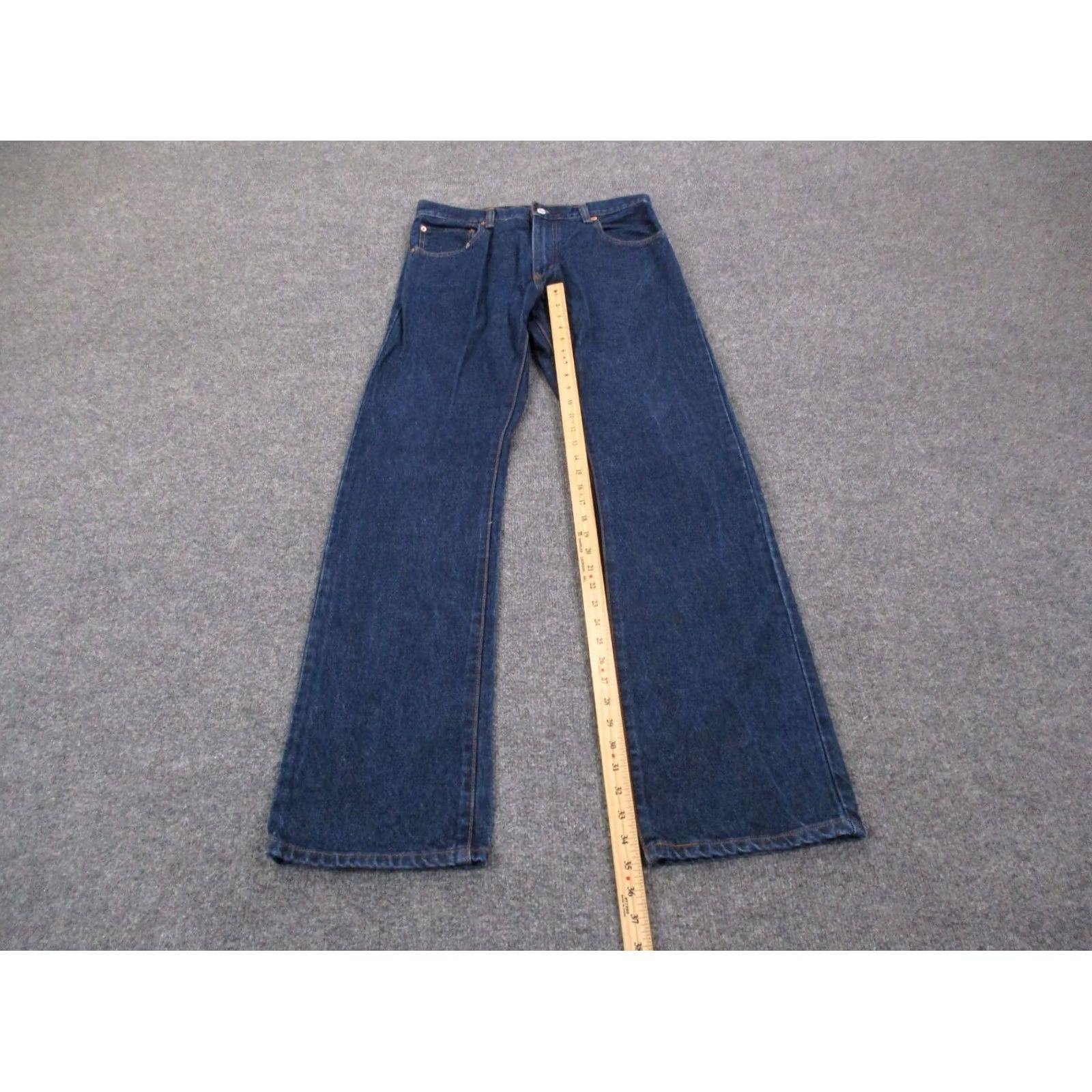 Levi's VINTAGE Levi's Jeans Mens 32 X 34 Blue Denim Bootcut 517 Red Tab Boots Cut Jeans Mens Size US 32 / EU 48 - 3 Thumbnail