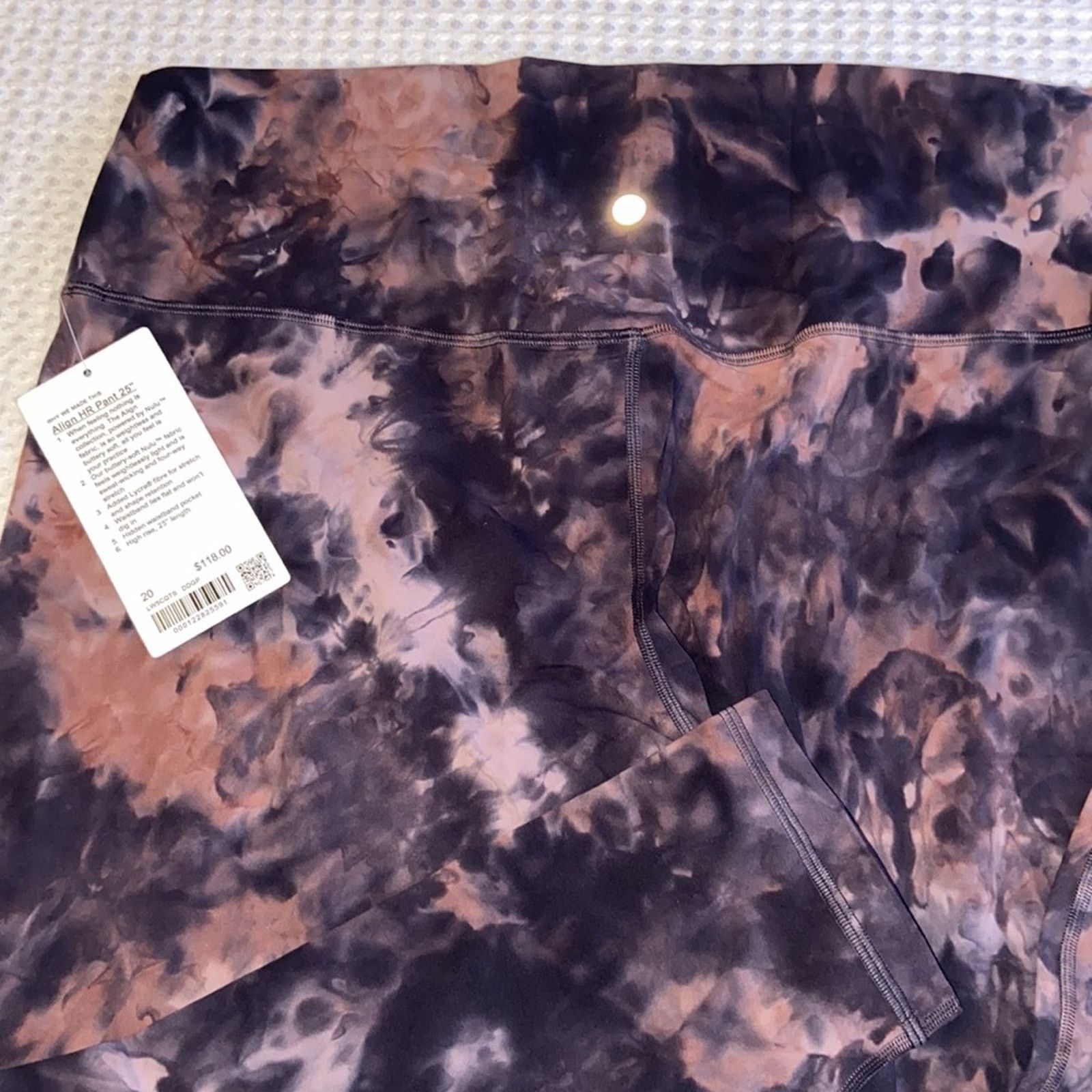 Lululemon NEW! Align High Rise Pant 25” 20 Diamond Dye Graphite Gray Size 42" / US 20 - 4 Thumbnail